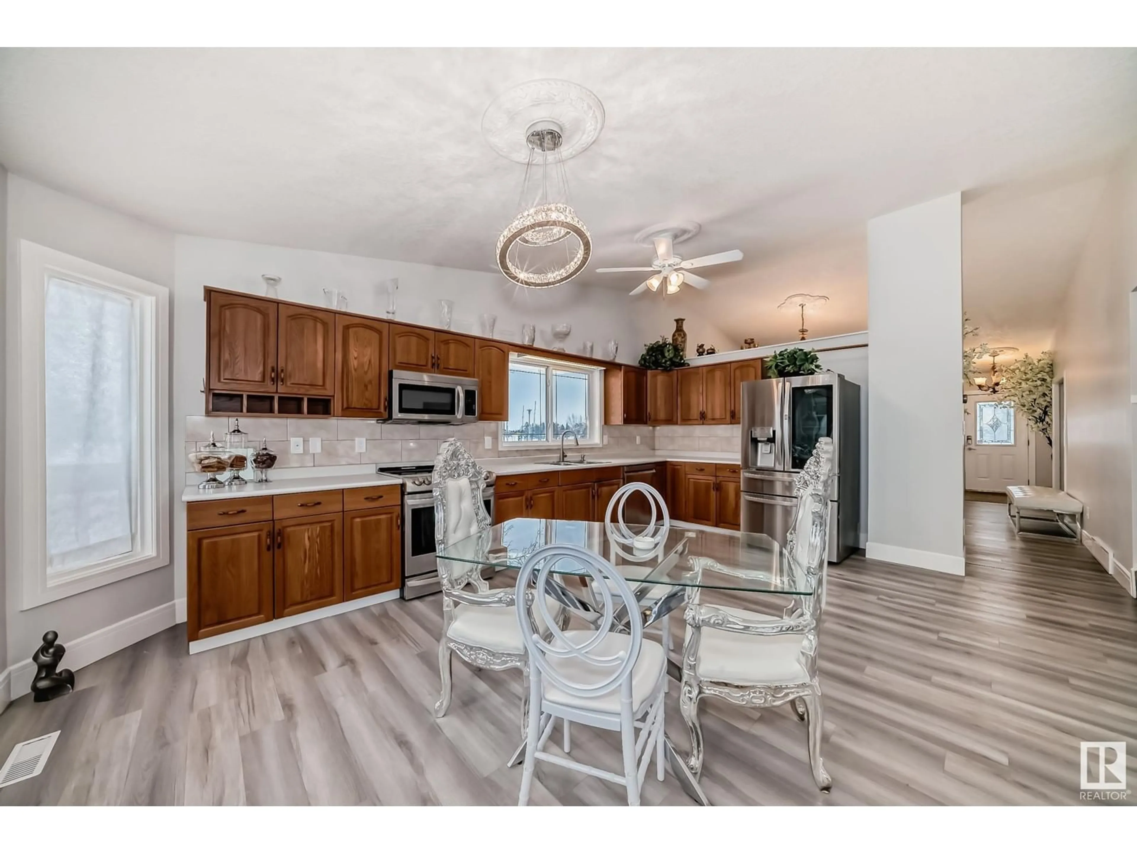 Open concept kitchen, unknown for 10735 BEAUMARIS RD NW, Edmonton Alberta T5X5P1