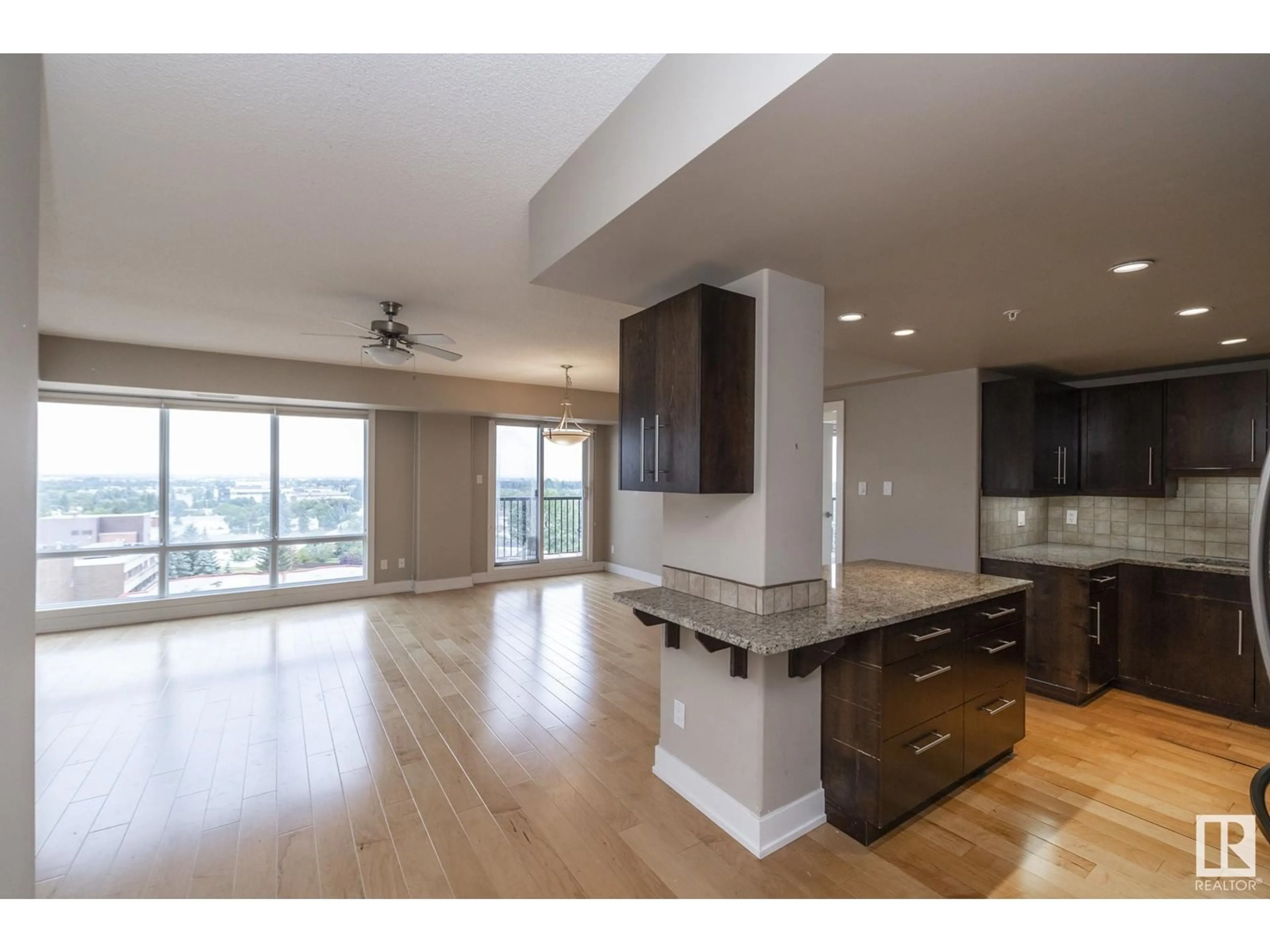 Open concept kitchen, unknown for #901 6608 28 AV NW, Edmonton Alberta T6K2R1