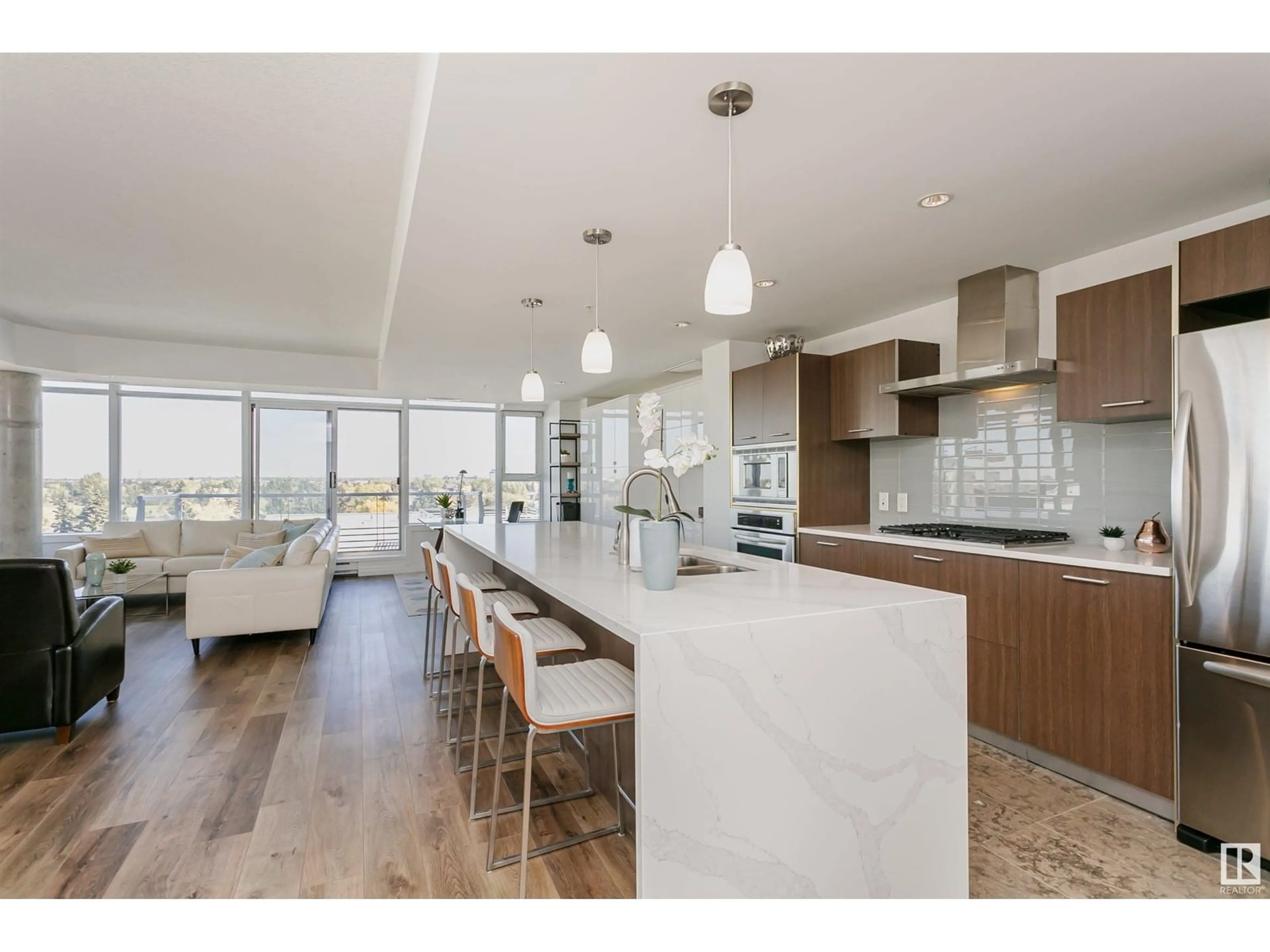 Open concept kitchen, unknown for #609 2504 109 ST NW, Edmonton Alberta T6J2H3