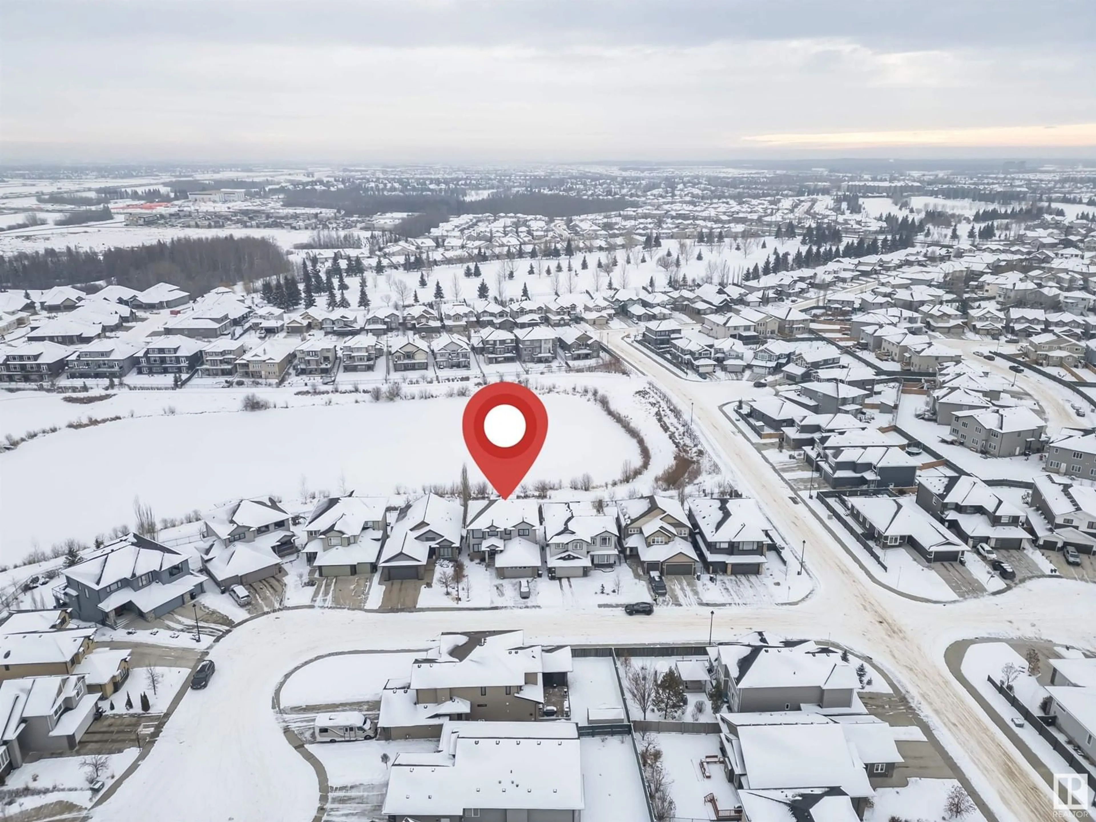 Picture of a map for 20515 95 AV NW, Edmonton Alberta T5T4P1