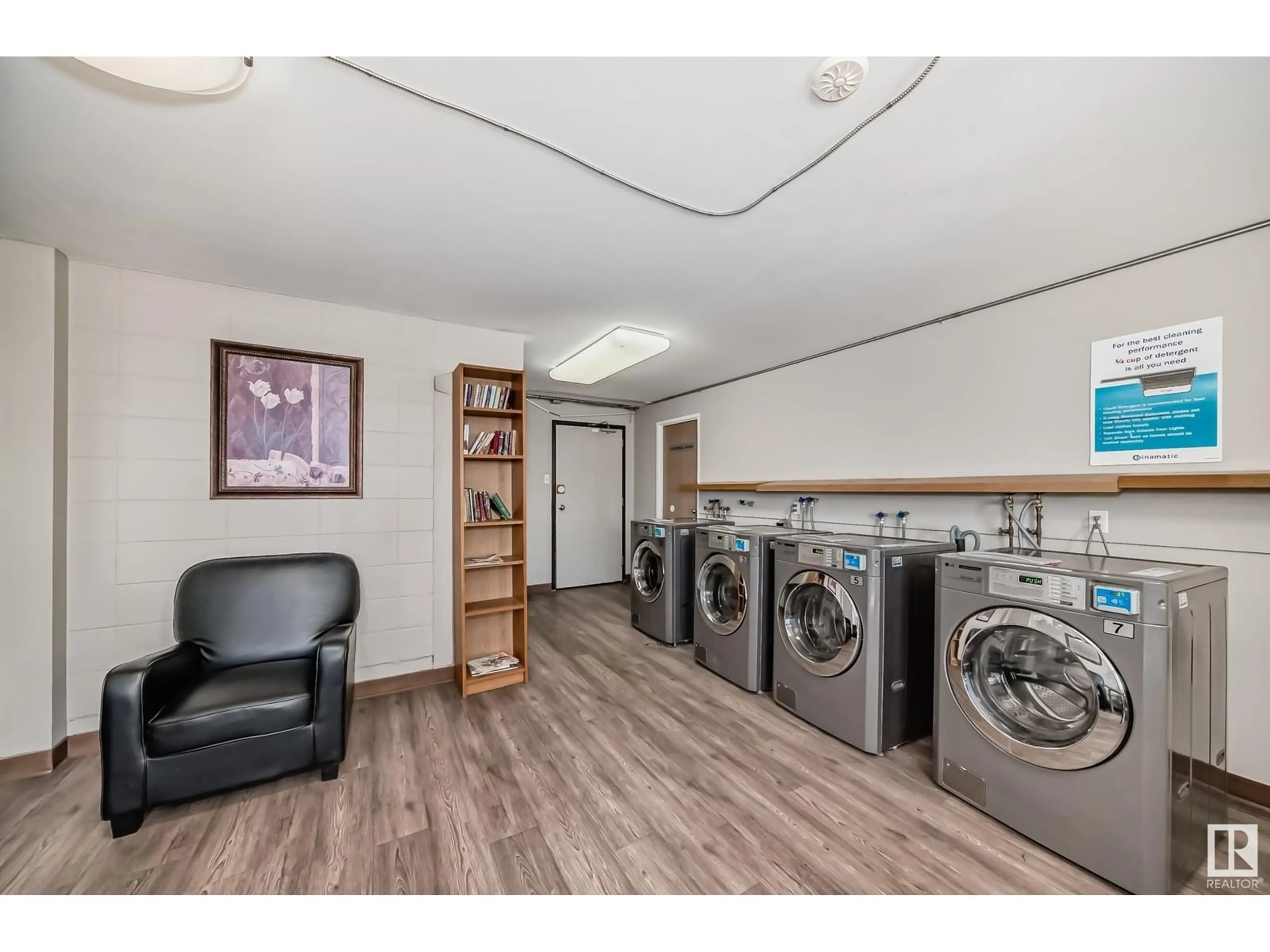 Laundry room for #414 10616 156 ST NW, Edmonton Alberta T5P2S1