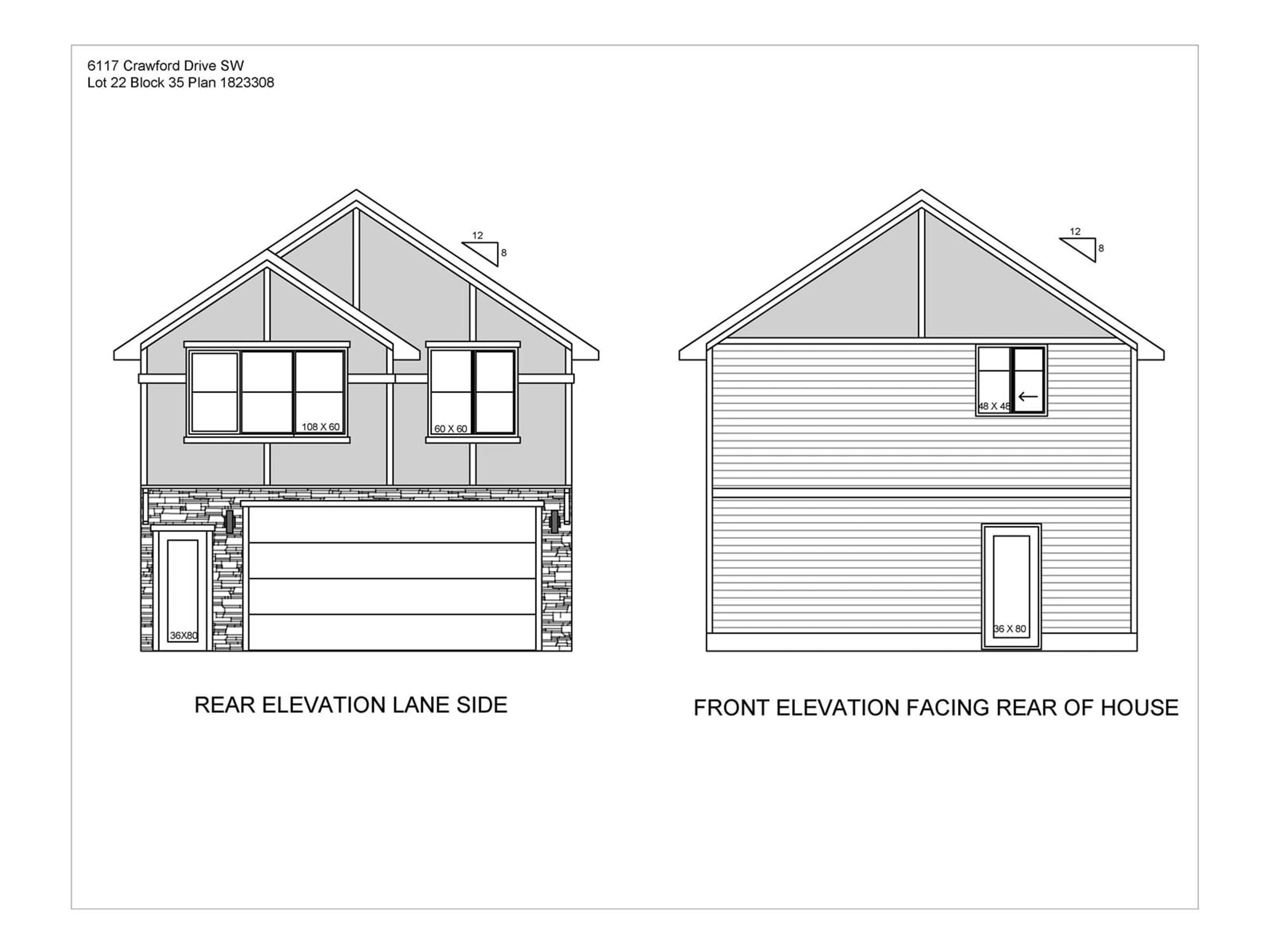 Floor plan for 6117 CRAWFORD DR SW, Edmonton Alberta T6W4L8