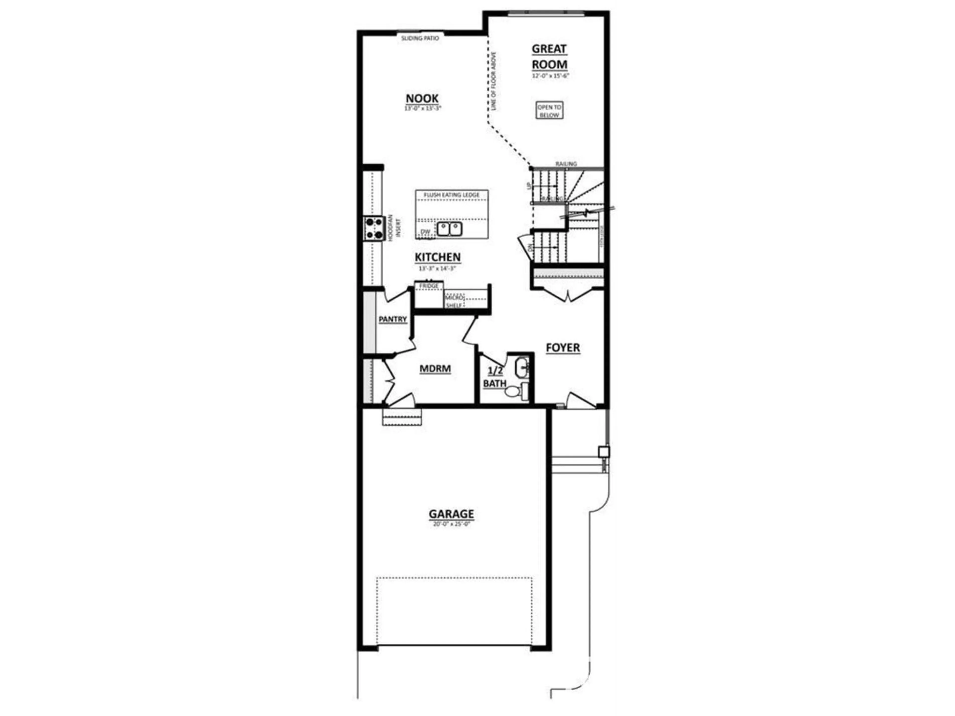 Floor plan for 330 CANTER WD, Sherwood Park Alberta T8H2Z7