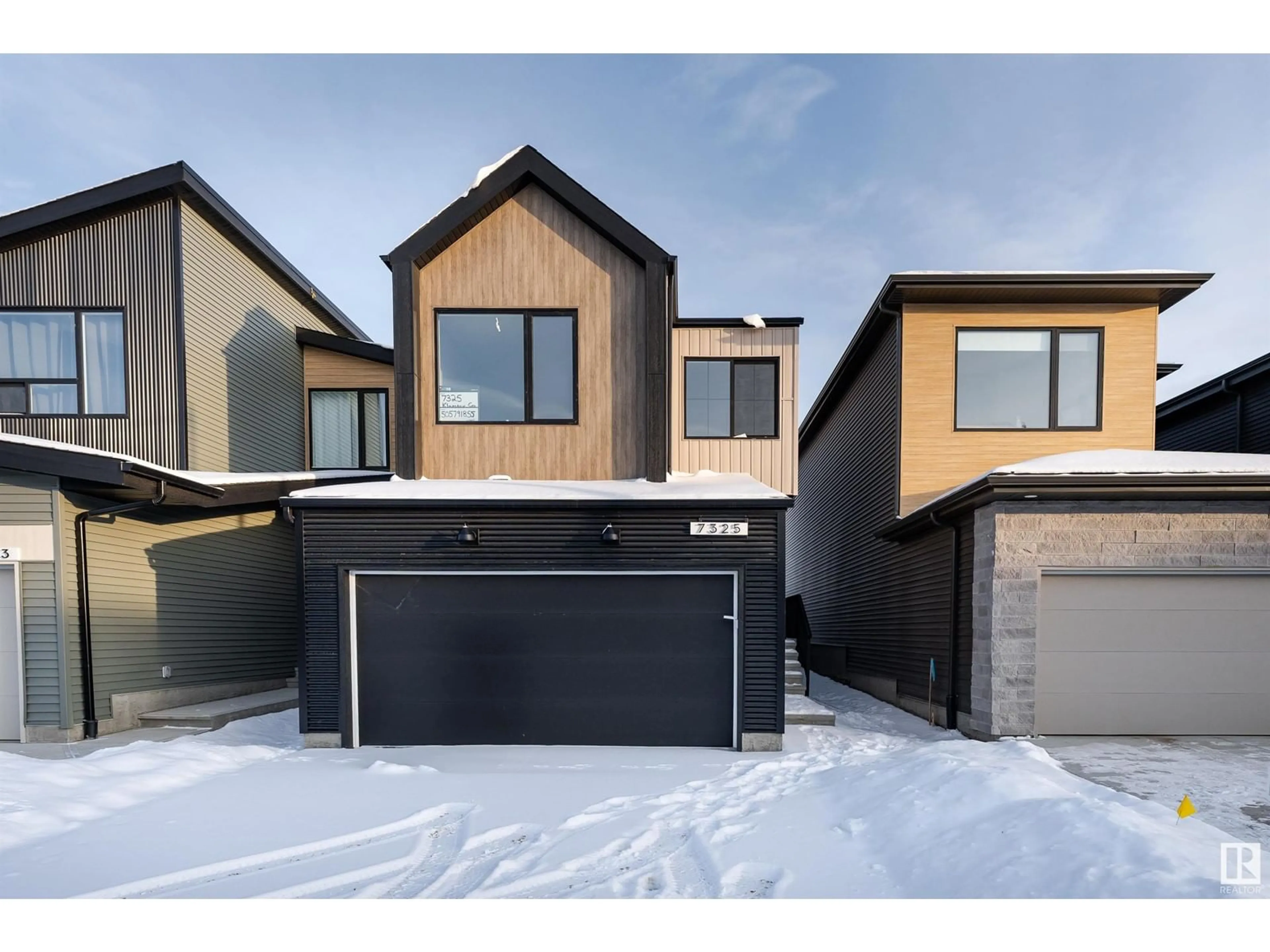 Home with brick exterior material, street for 7325 KLAPSTEIN CR SW, Edmonton Alberta T6W5N5