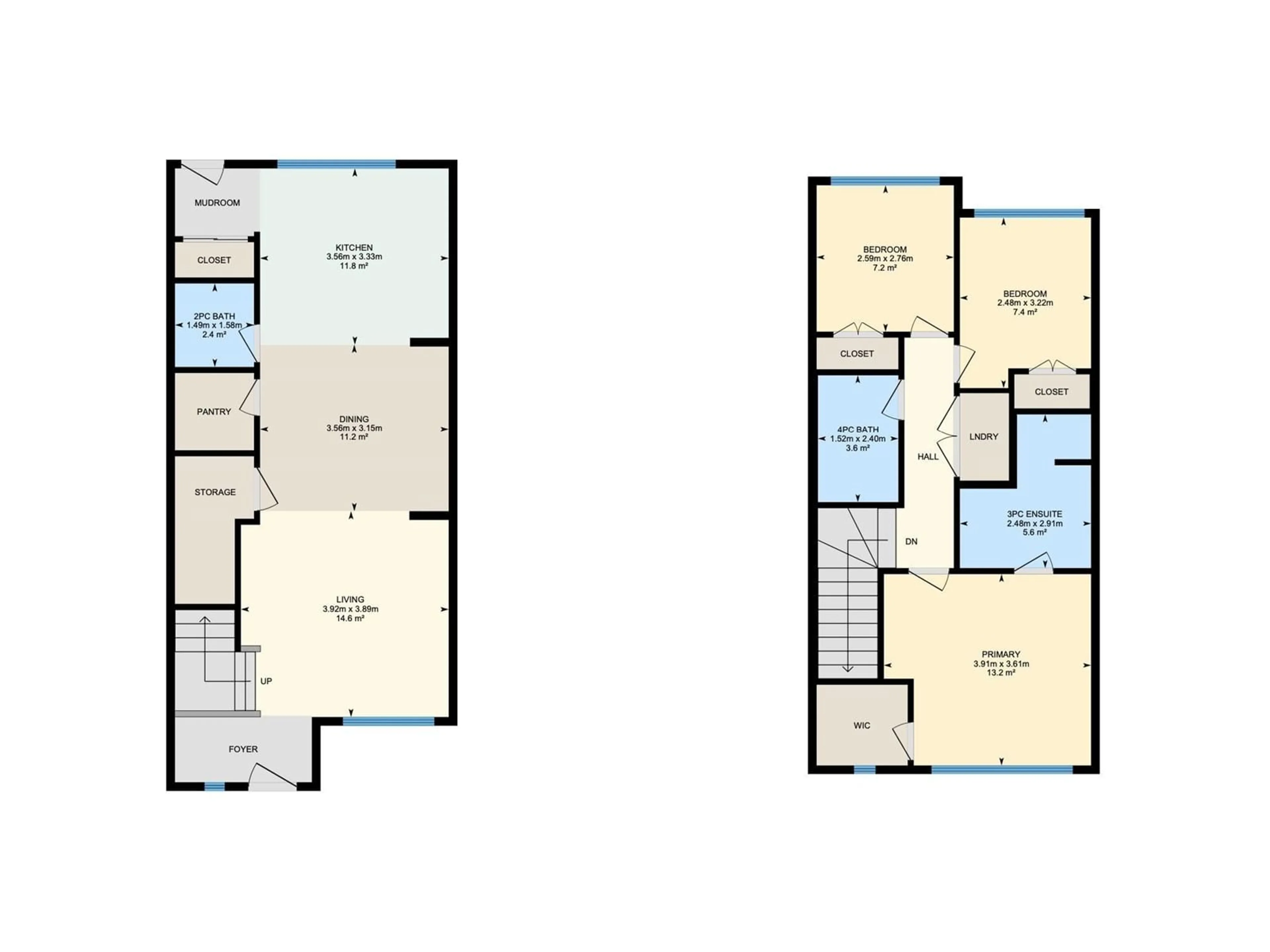 Floor plan for 456 32 ST SW, Edmonton Alberta T6X3C8