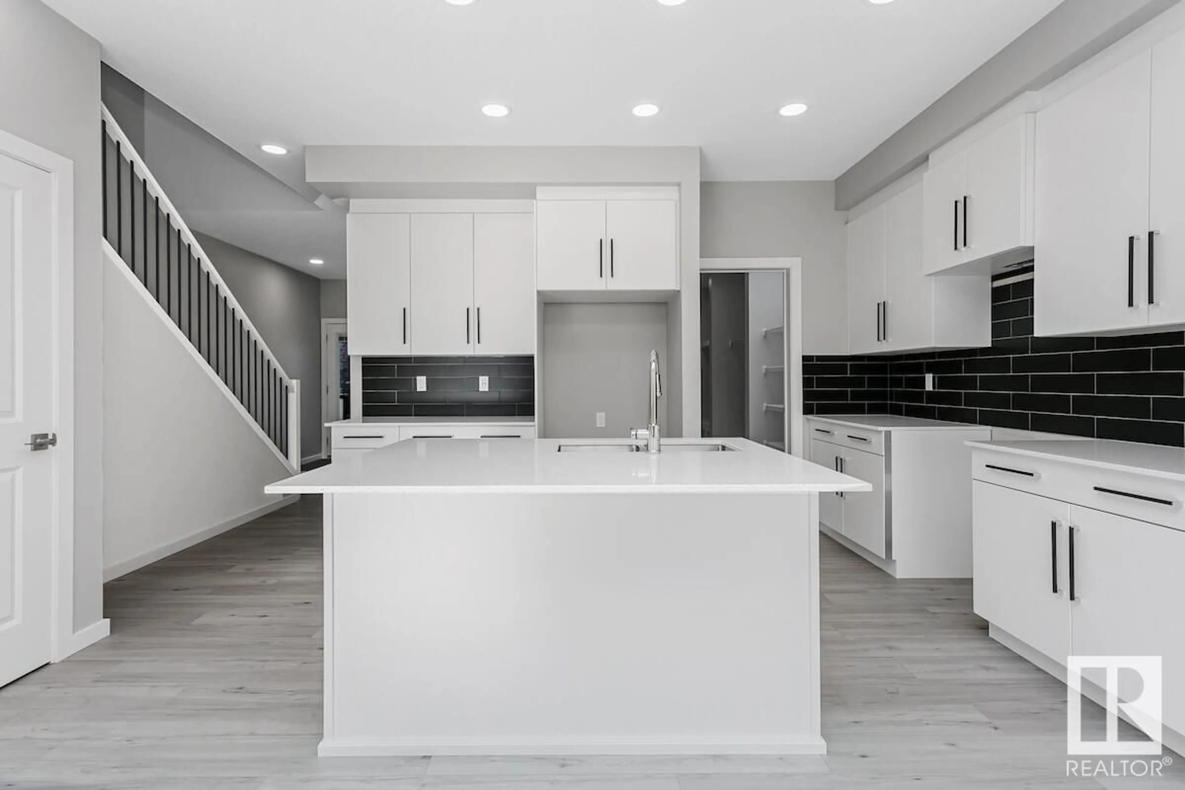 Open concept kitchen, unknown for 17416 2 ST NW, Edmonton Alberta T5Y4G6