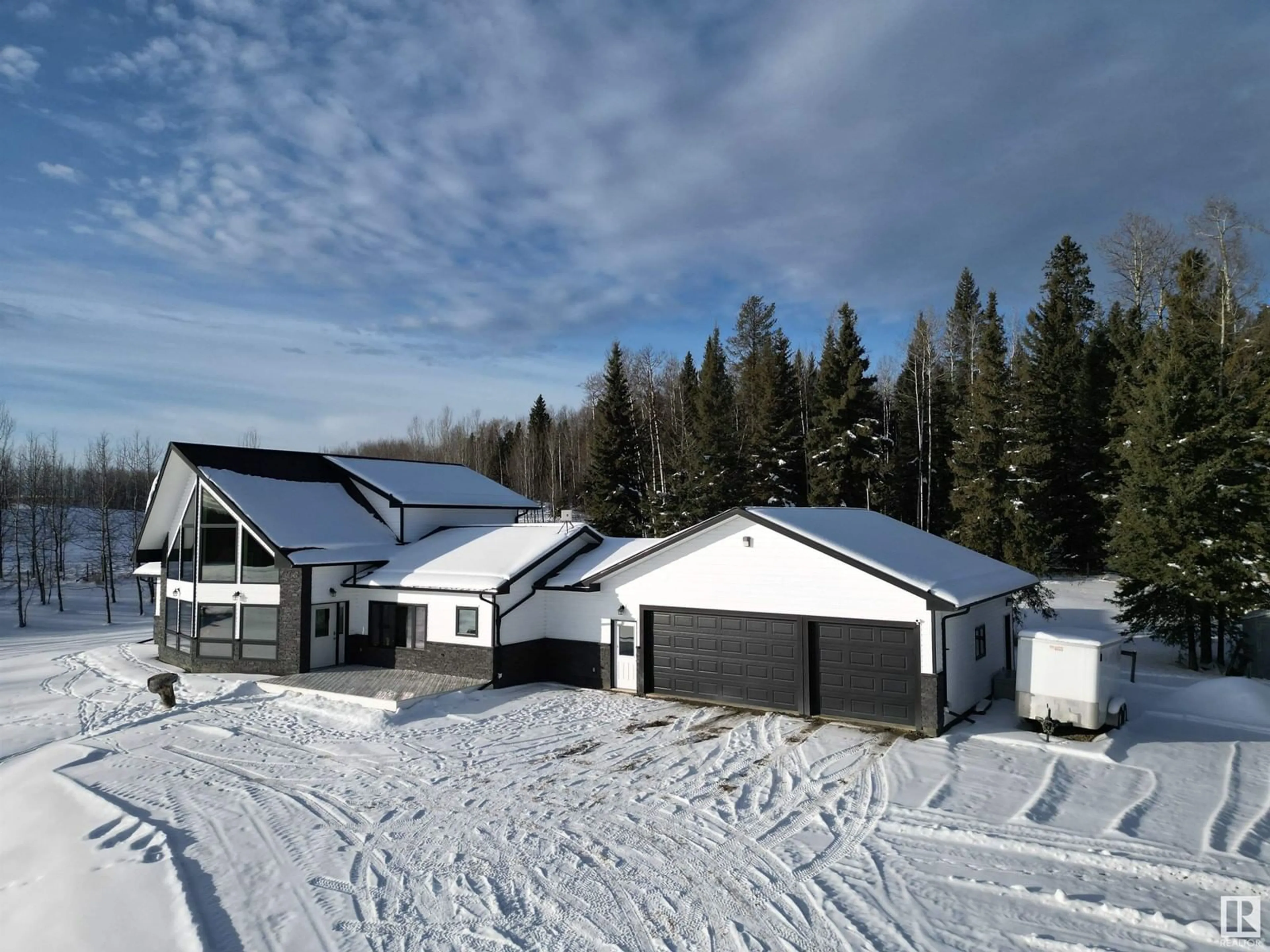 A pic from outside/outdoor area/front of a property/back of a property/a pic from drone, unknown for 18121 TOWNSHIP ROAD 540, Rural Yellowhead Alberta T7E3T7