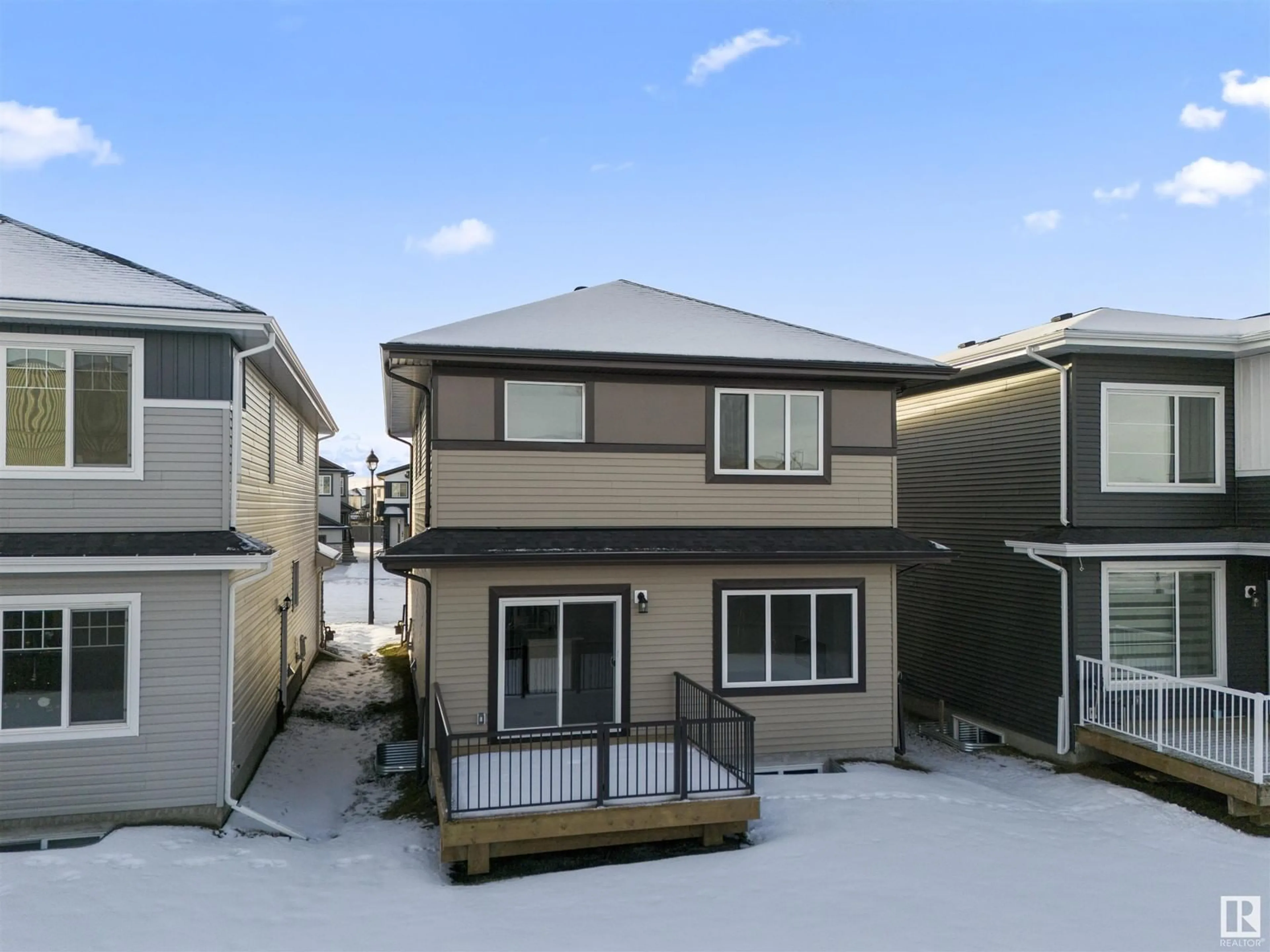 A pic from outside/outdoor area/front of a property/back of a property/a pic from drone, street for 213 Kettyl Court, Leduc Alberta T9E1B6