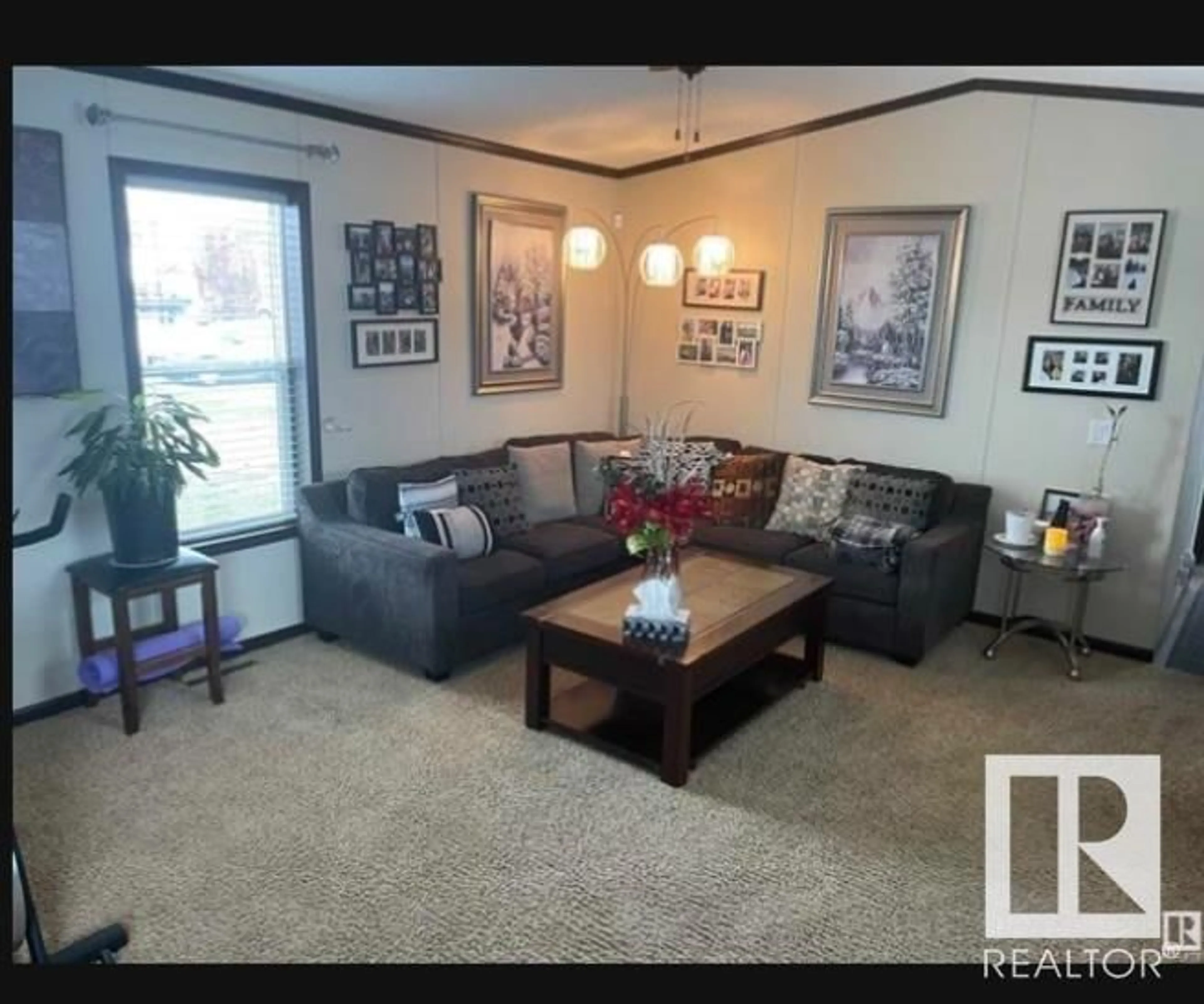 Living room with furniture, unknown for 5910 Primrose Road, Cold Lake Alberta T9M0A3