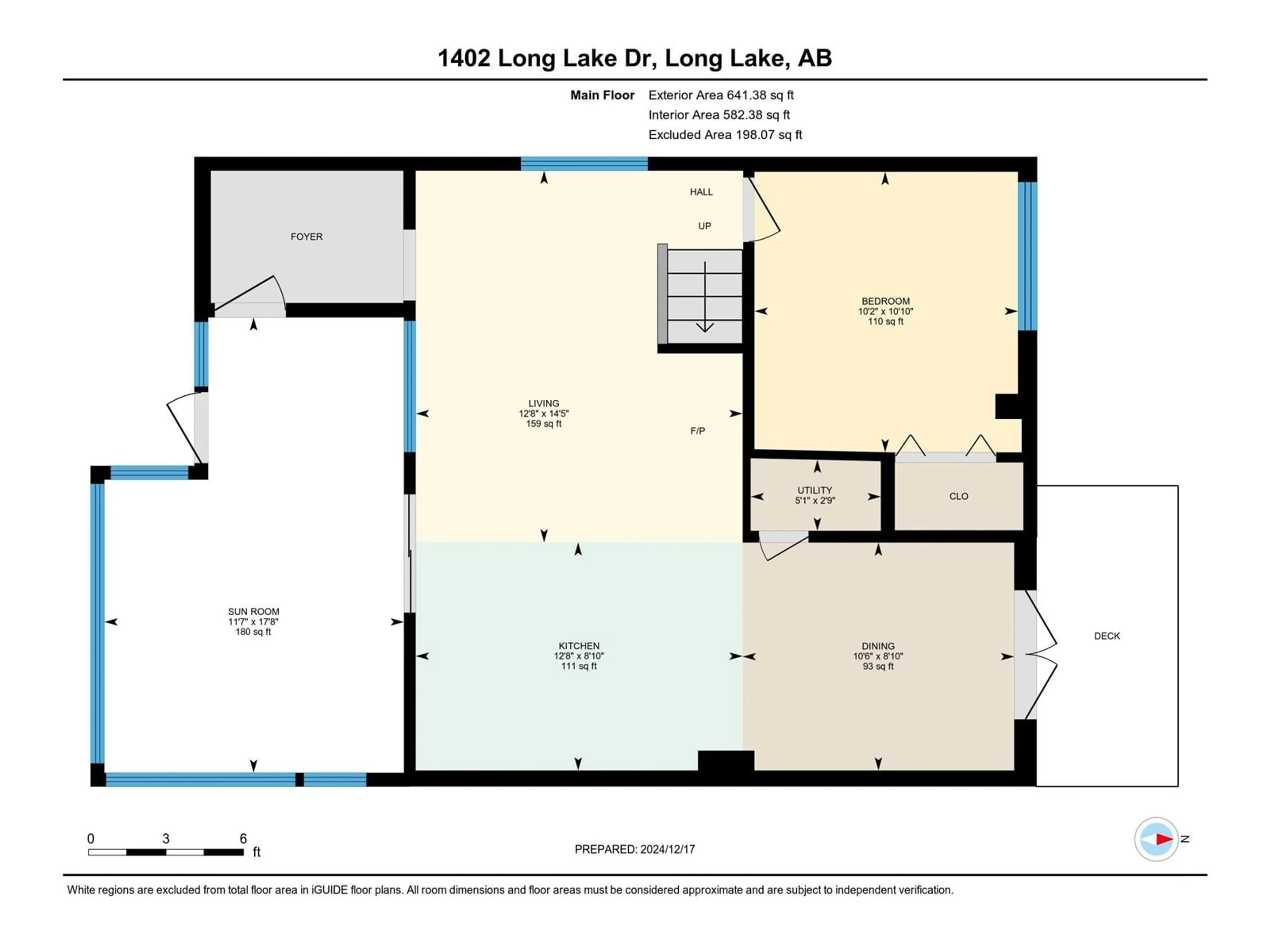 Floor plan for 1402 Long Lake DR, Long Lake Alberta T0A0M0