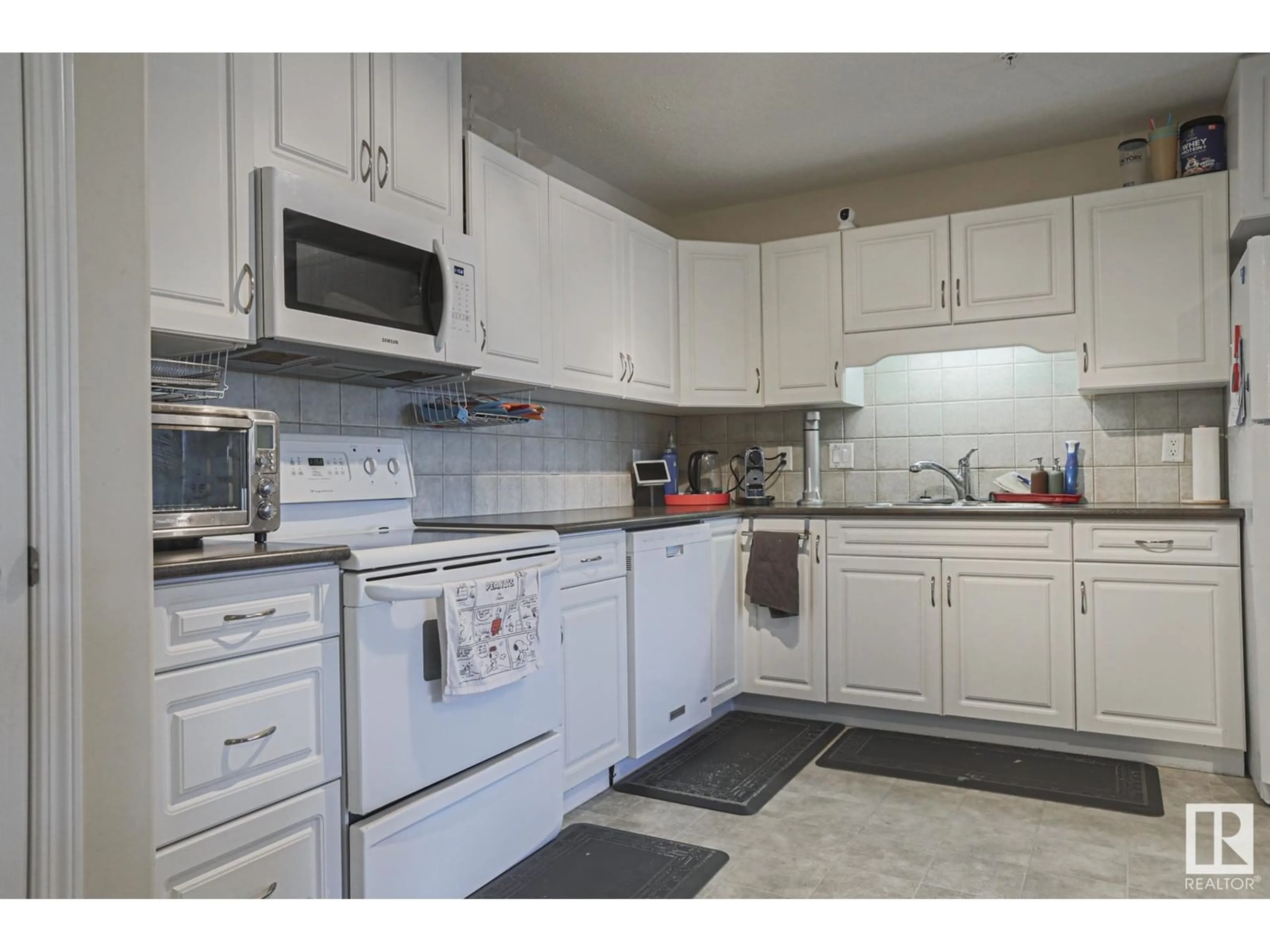 Standard kitchen, unknown for #409 261 Youville DR E NW, Edmonton Alberta T6L7H3