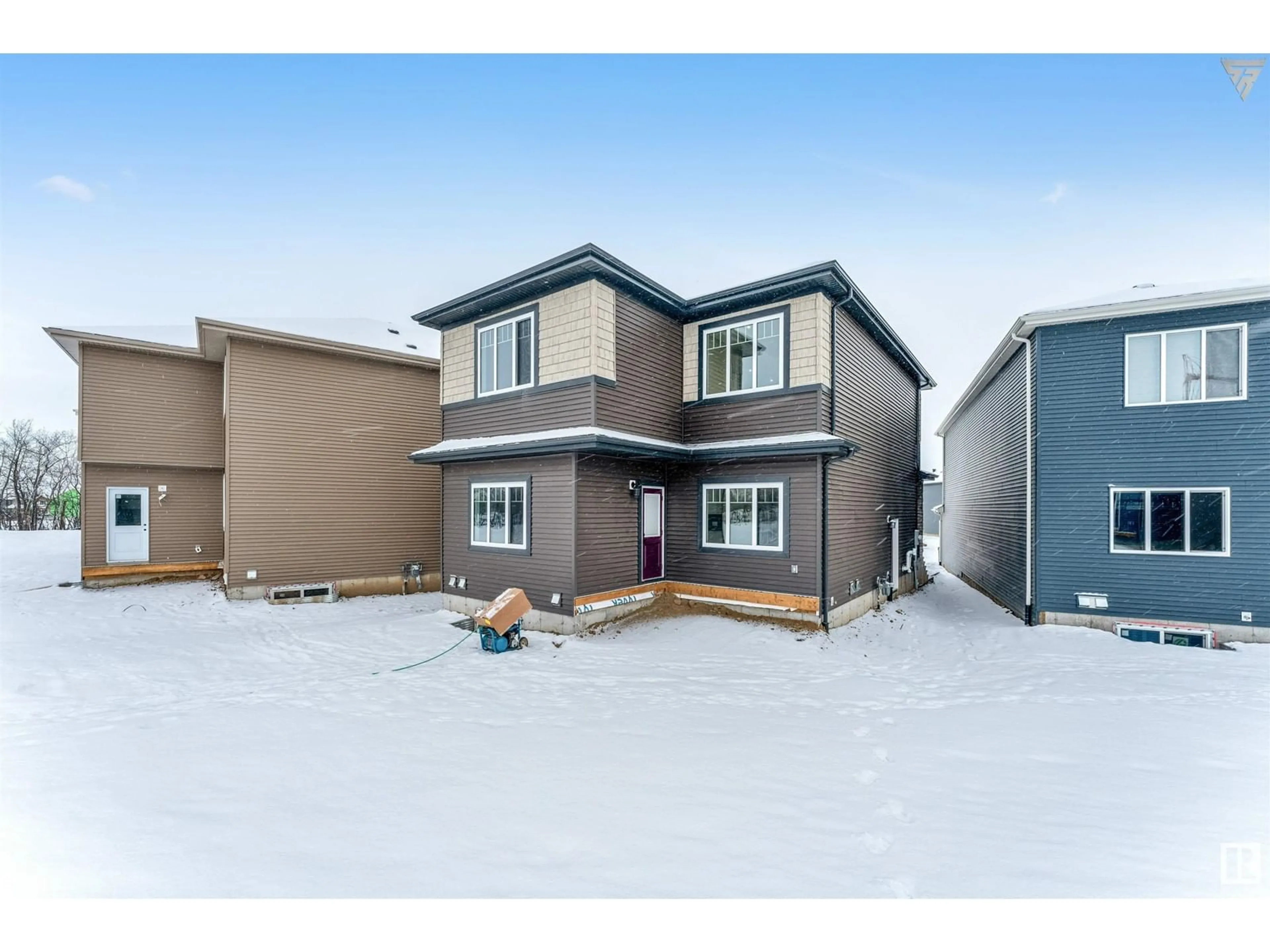 Home with vinyl exterior material, street for 8416 228 ST NW, Edmonton Alberta T5T7A8