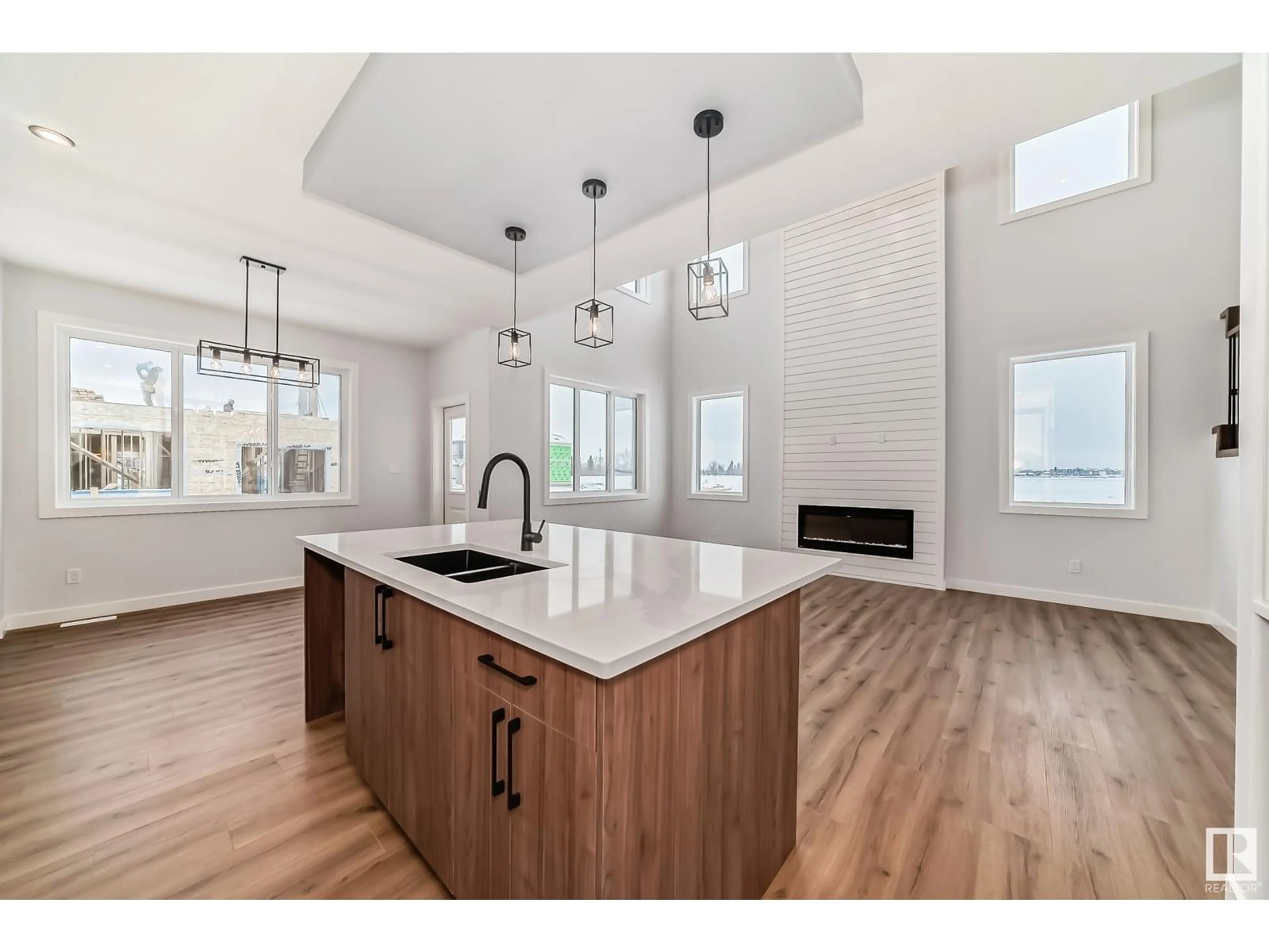 Open concept kitchen, unknown for 352 Bluff CV, Leduc Alberta T9E1S2