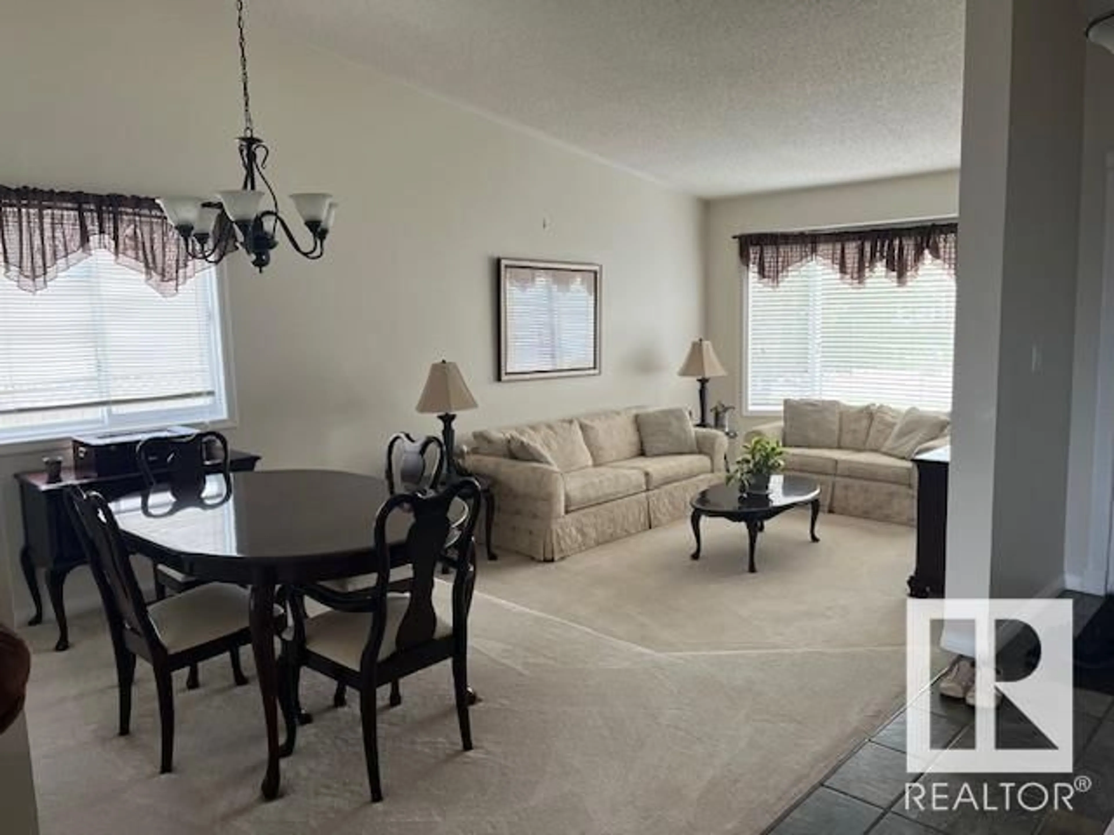 Living room with furniture, unknown for 4607 CHAMPAGNE DR, Athabasca Town Alberta T9S1J5
