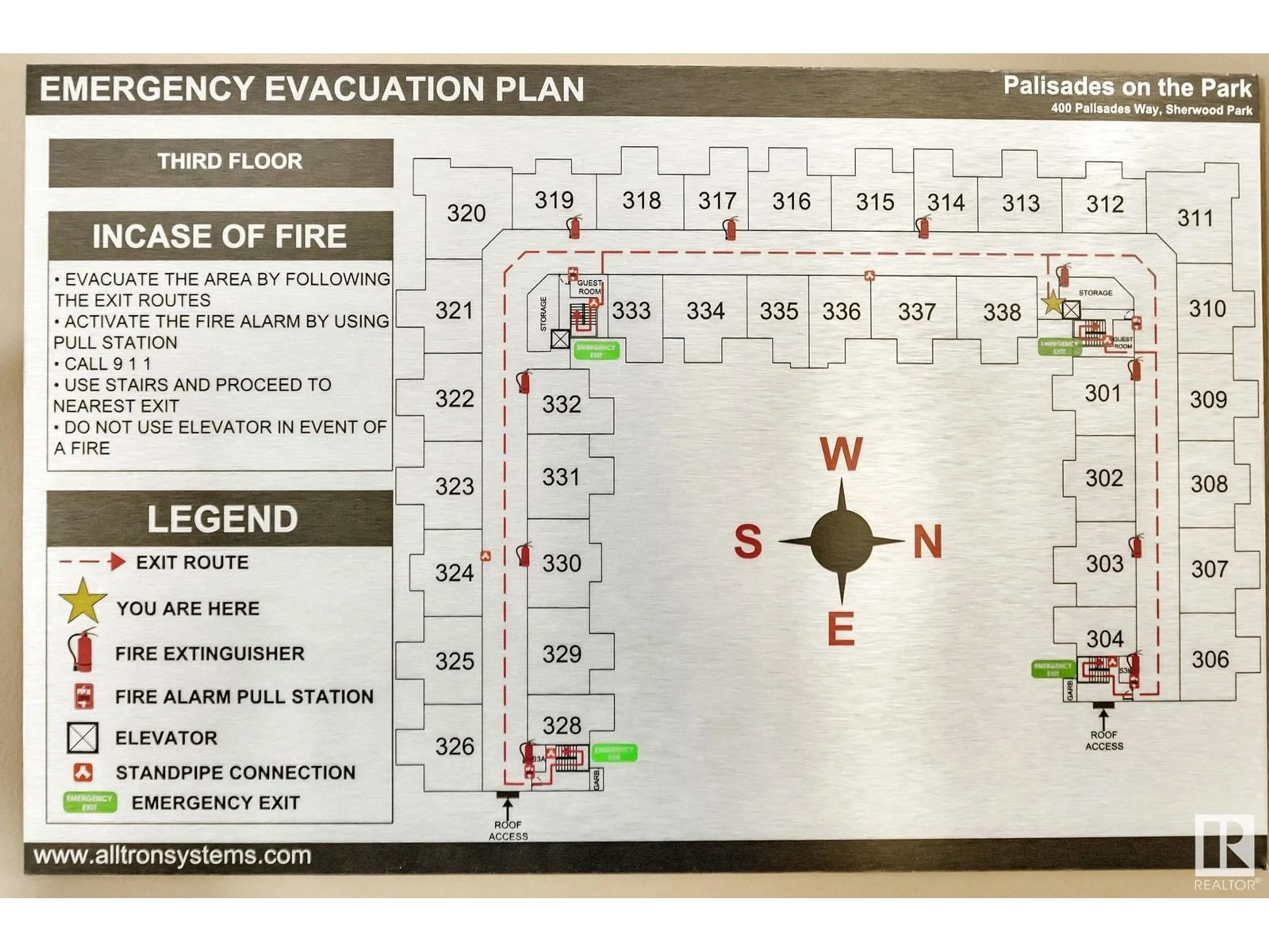 Floor plan for #402 400 PALISADES WY, Sherwood Park Alberta T8H0H4