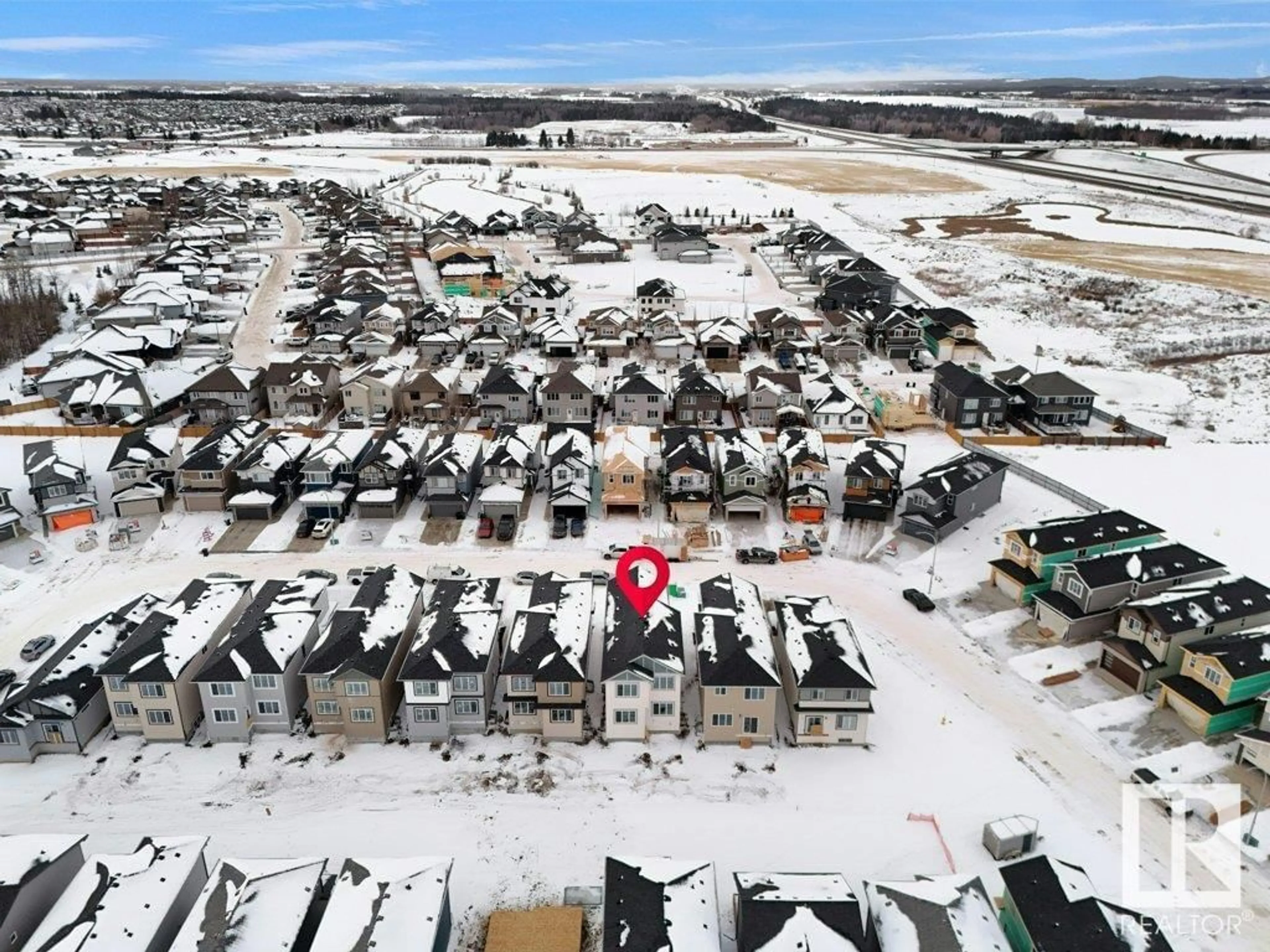 A pic from outside/outdoor area/front of a property/back of a property/a pic from drone, street for 38 ASHBURY CR, Spruce Grove Alberta T7X3C6