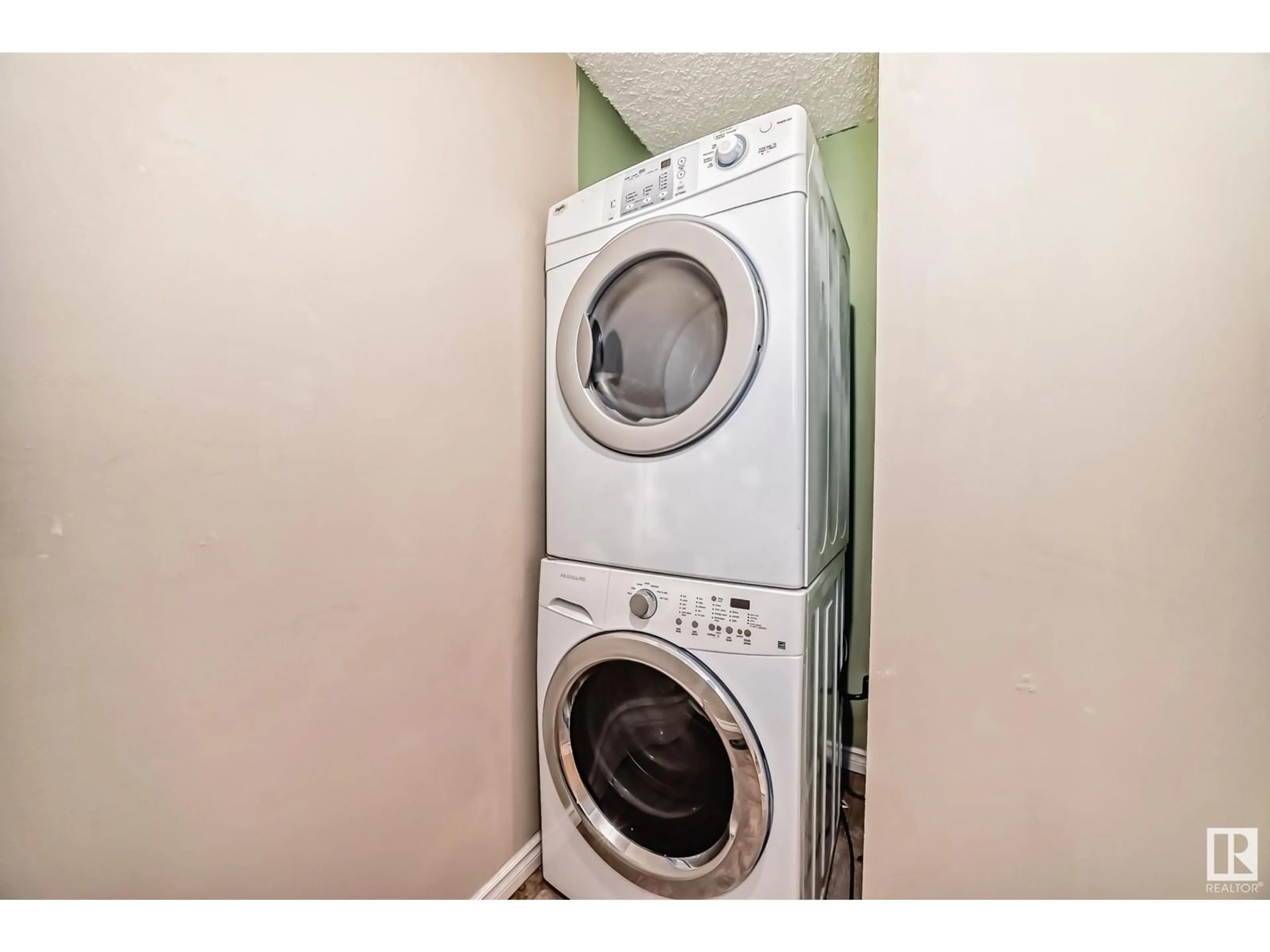 Laundry room for #203 11218 80 ST NW, Edmonton Alberta T5B4V9