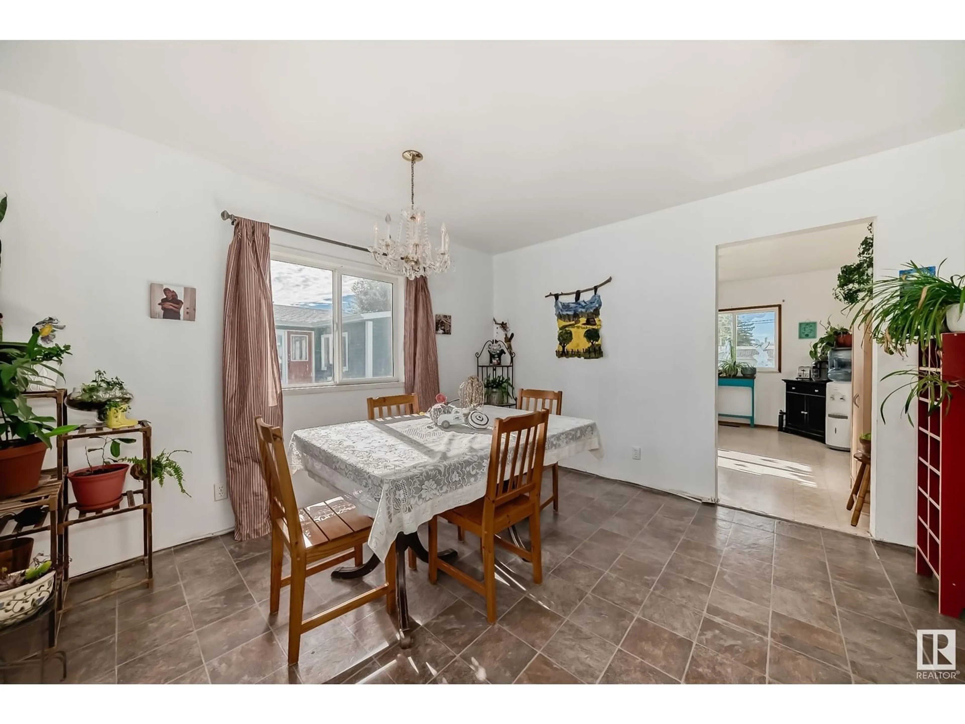 Dining room, ceramic/tile floor for 4528 46B ST SE, Rural Lac Ste. Anne County Alberta T0E0A0