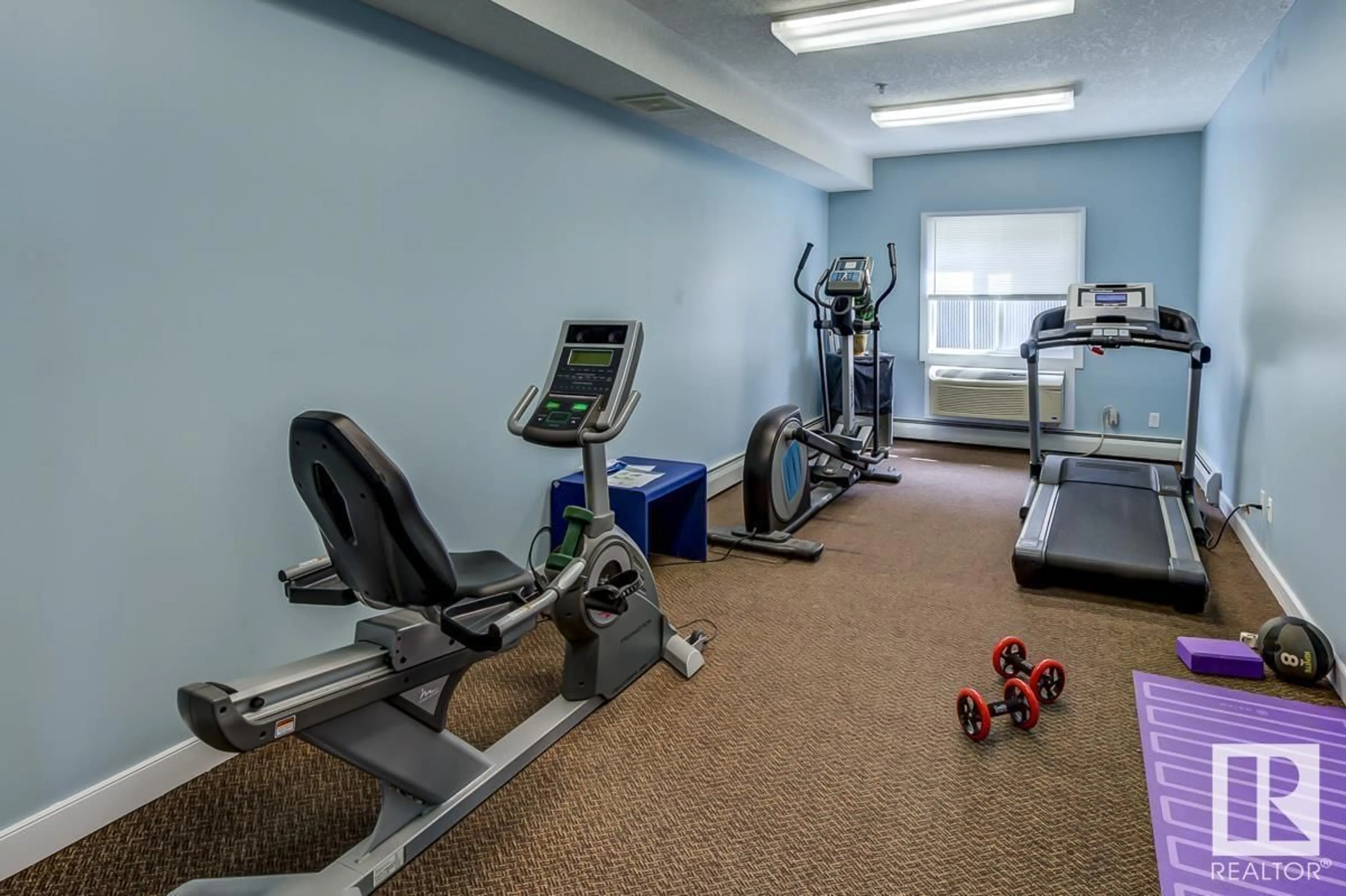 Gym or fitness room for #109 4415 48 ST, Leduc Alberta T9E5Y3