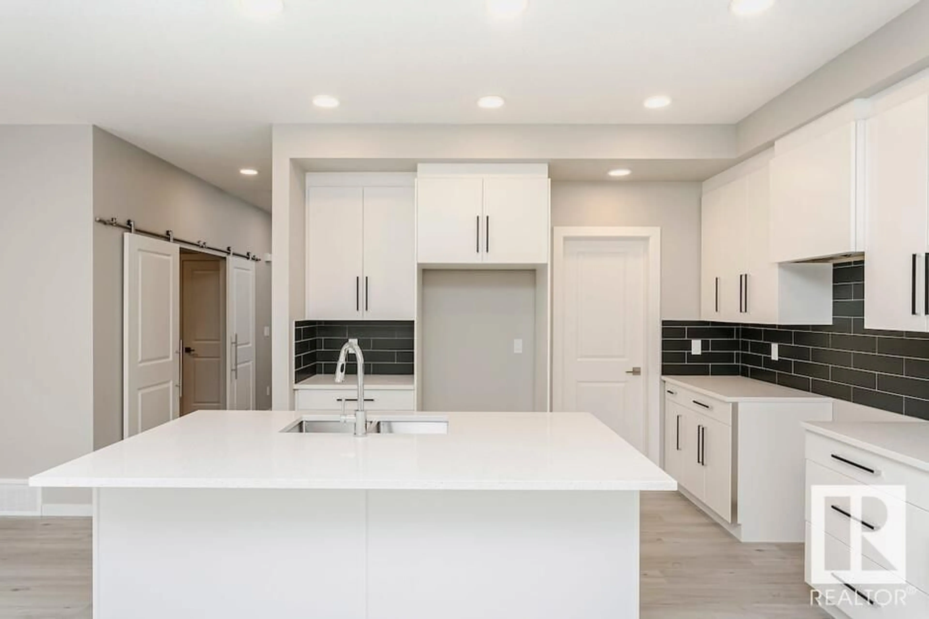 Open concept kitchen, ceramic/tile floor for 35 CANNES CV, St. Albert Alberta T8T2C6