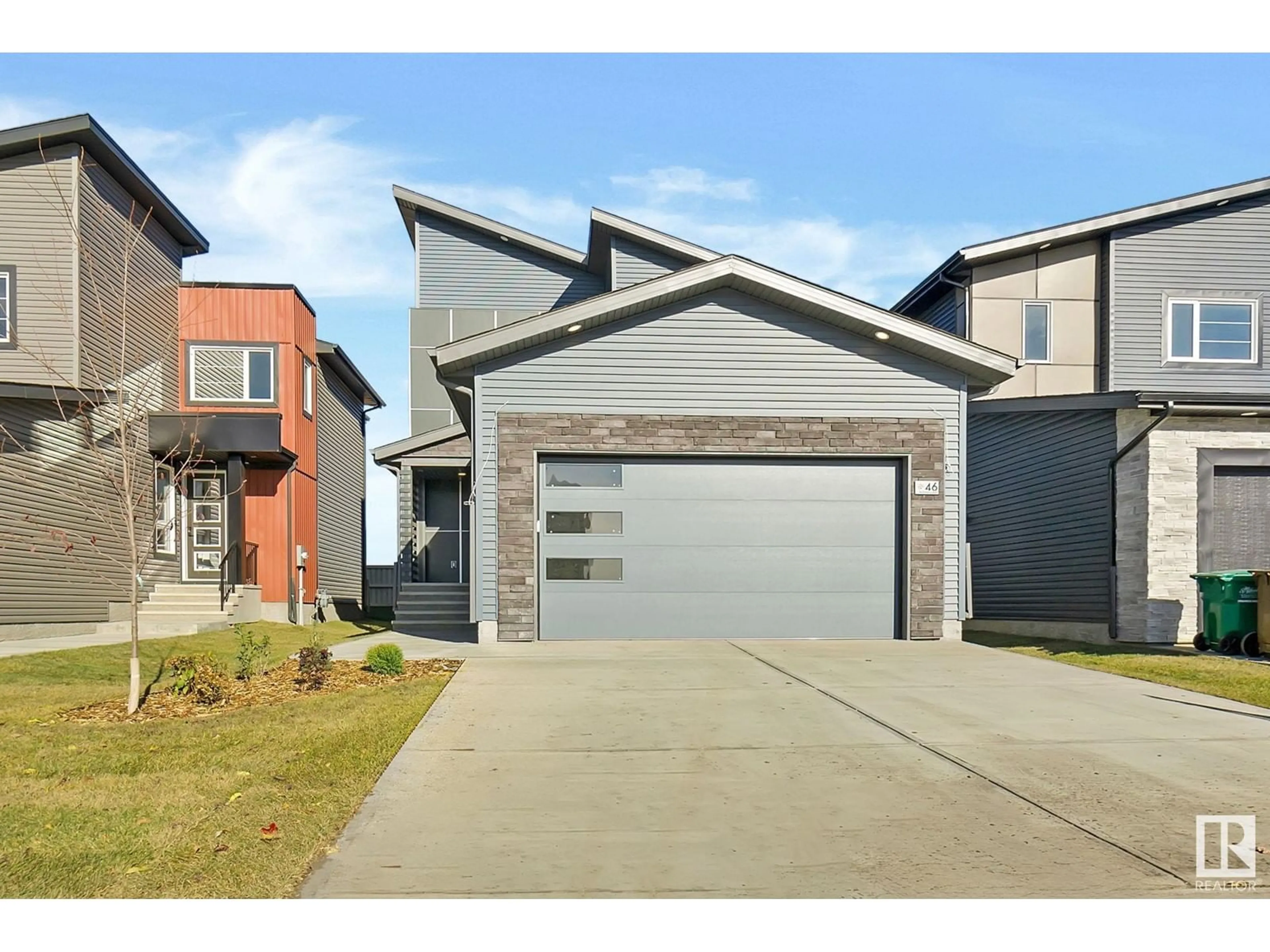 Home with brick exterior material, street for 46 EDGEFIELD WY, St. Albert Alberta T8N8A1