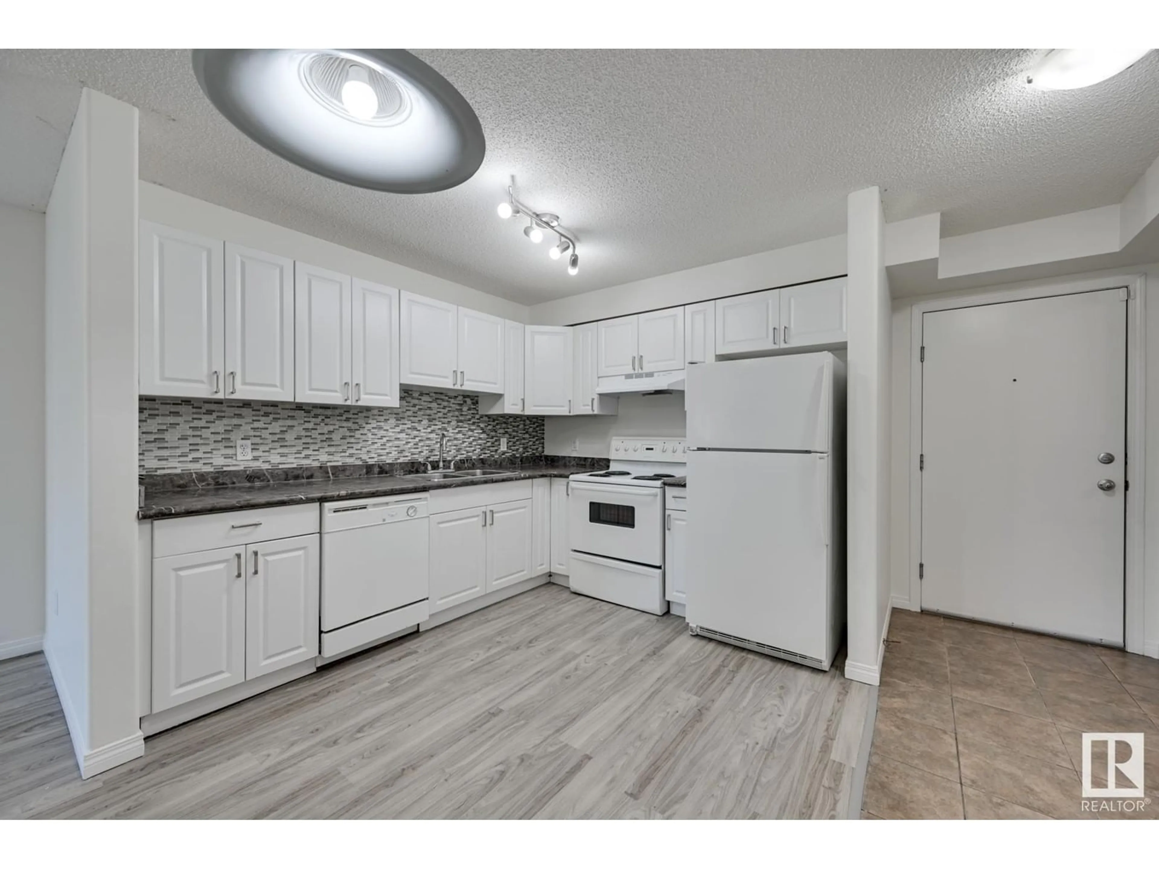 Standard kitchen, unknown for #309 8117 114 AV NW, Edmonton Alberta T5B0C1