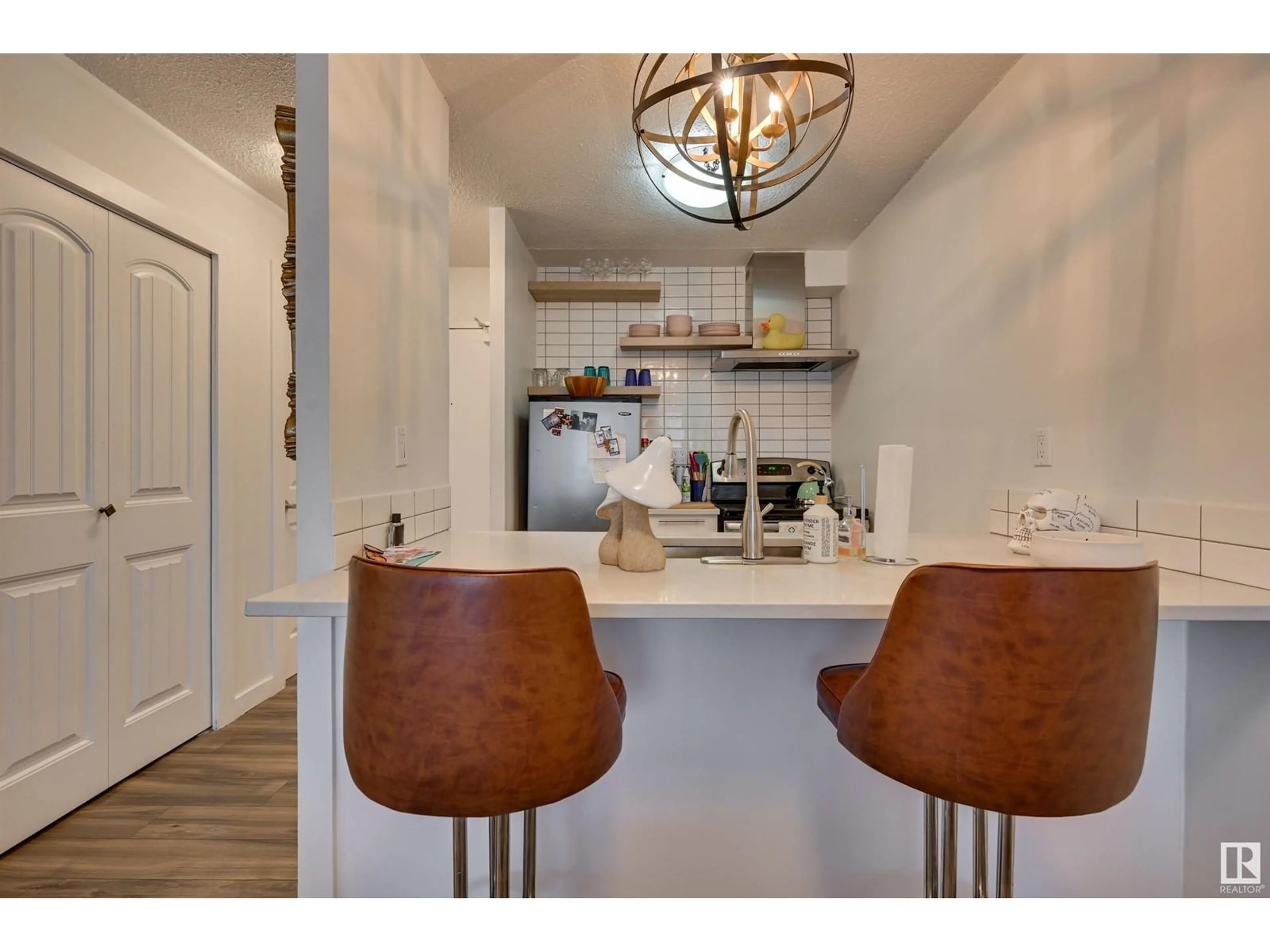 Open concept kitchen, unknown for #323 - 10160 114 ST, Edmonton Alberta T5K2L2