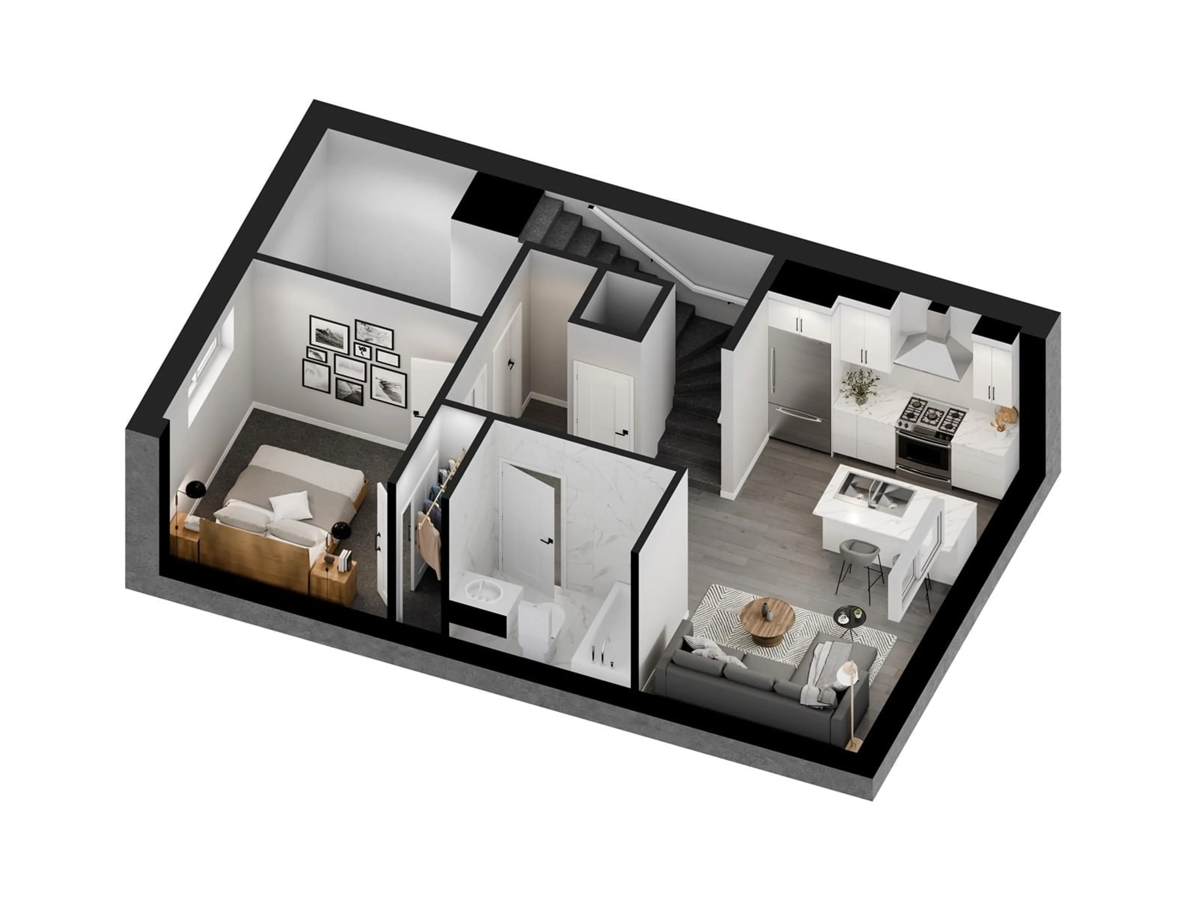 Floor plan for 13304 75 ST NW, Edmonton Alberta T5C0Z5