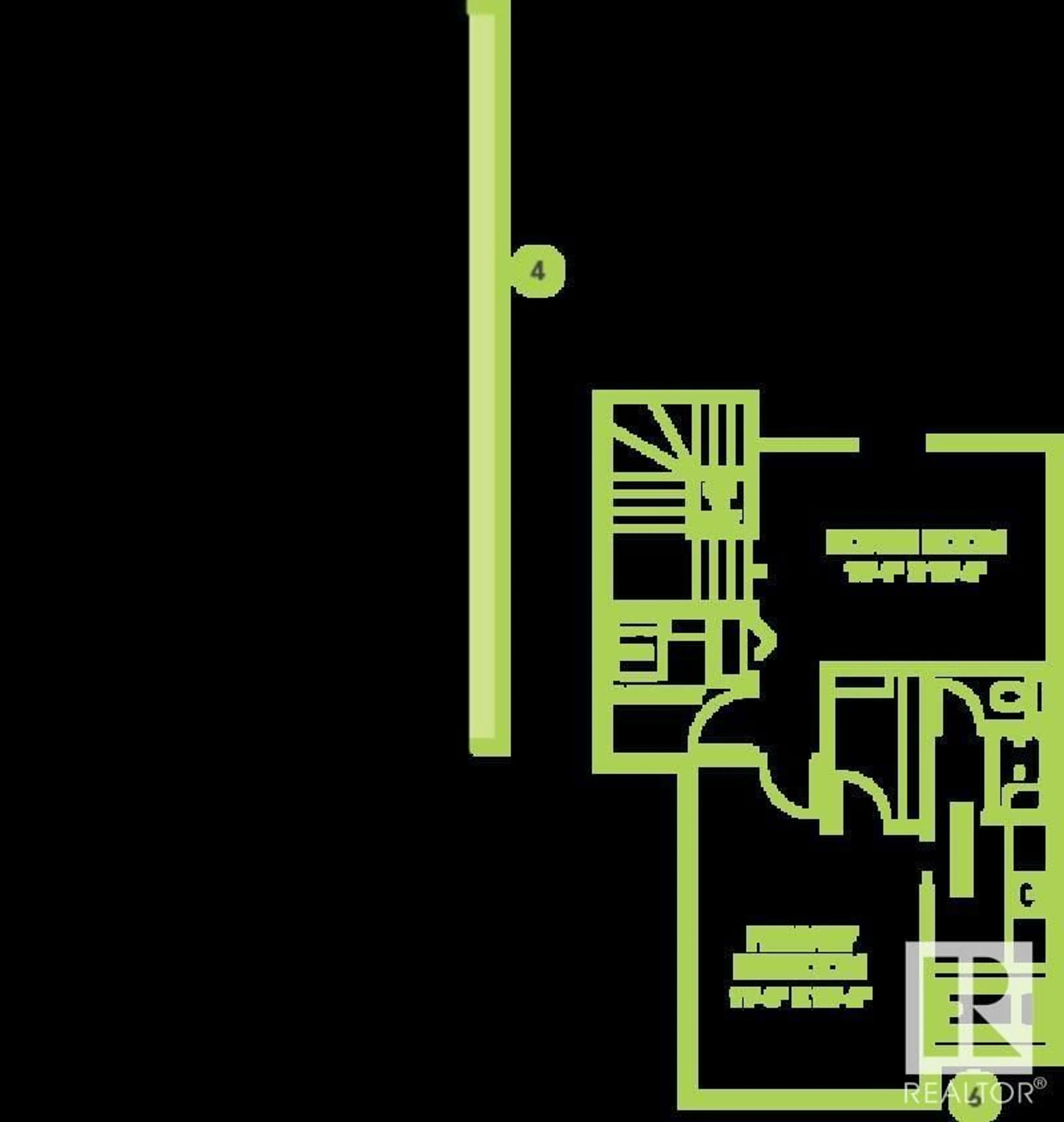 Floor plan for 7308 182 AV NW, Edmonton Alberta T5Z0J1