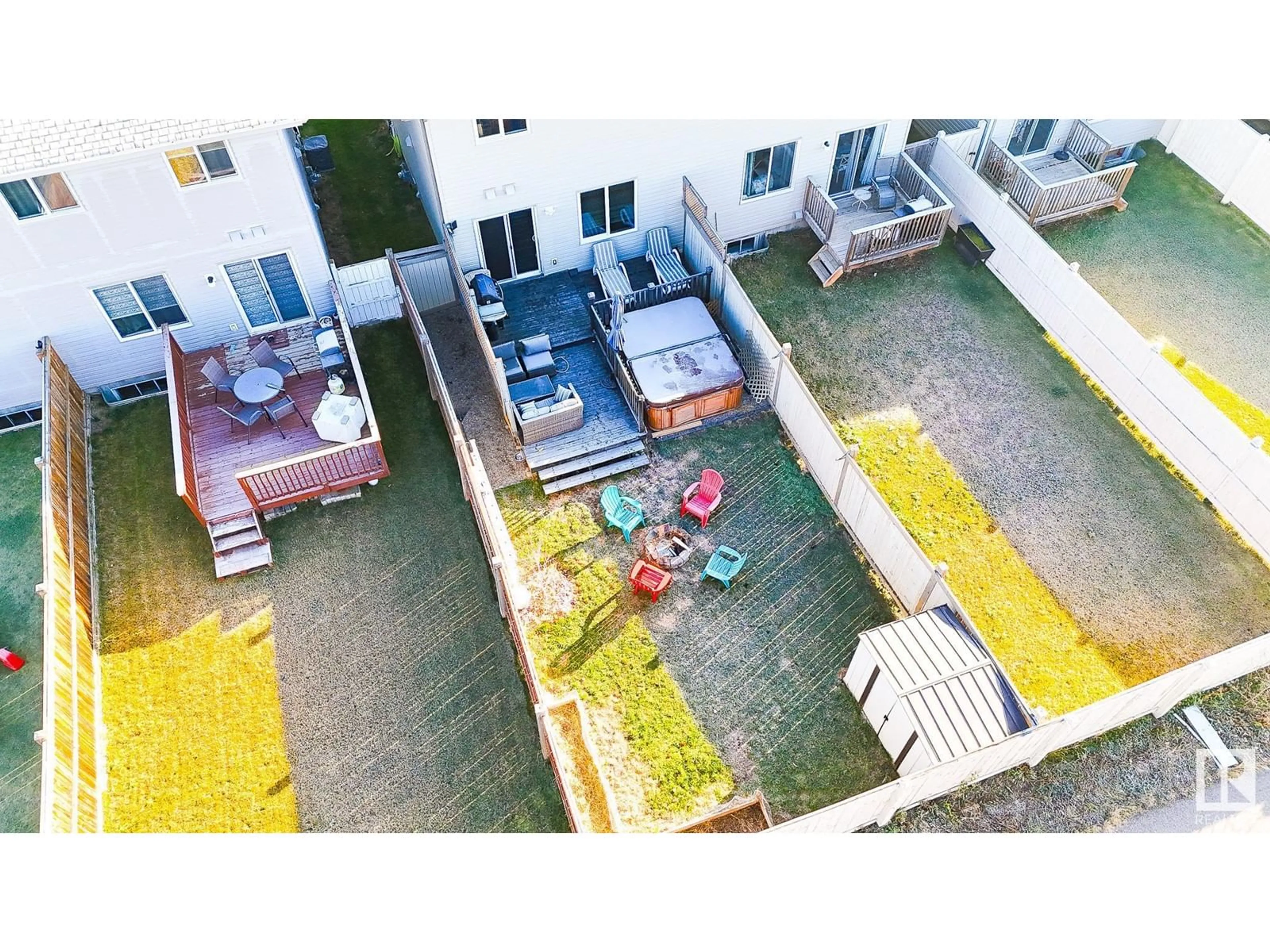 A pic from outside/outdoor area/front of a property/back of a property/a pic from drone, unknown for 1308 162 ST SW, Edmonton Alberta T6W2L1