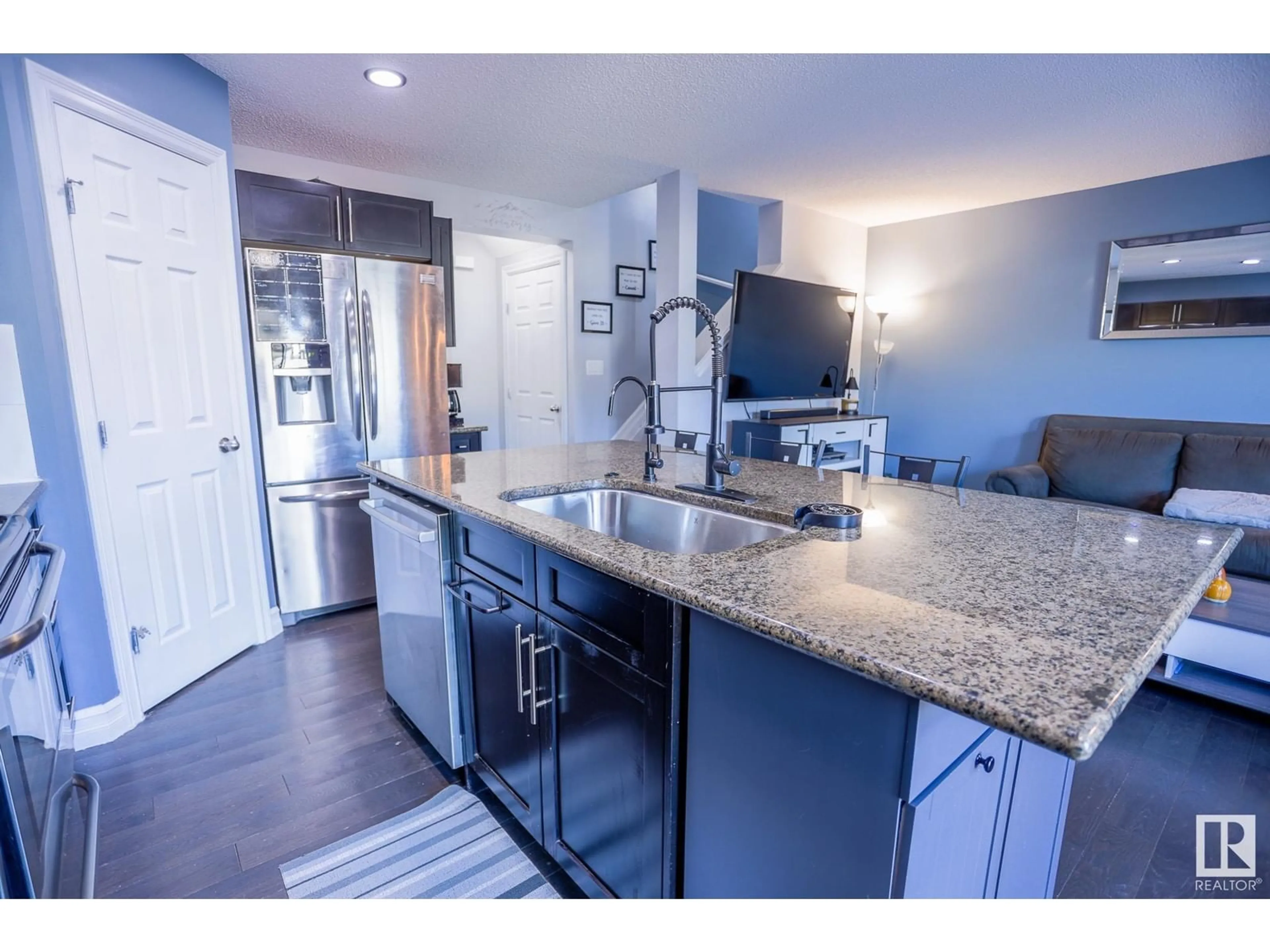 Open concept kitchen, unknown for 1308 162 ST SW, Edmonton Alberta T6W2L1