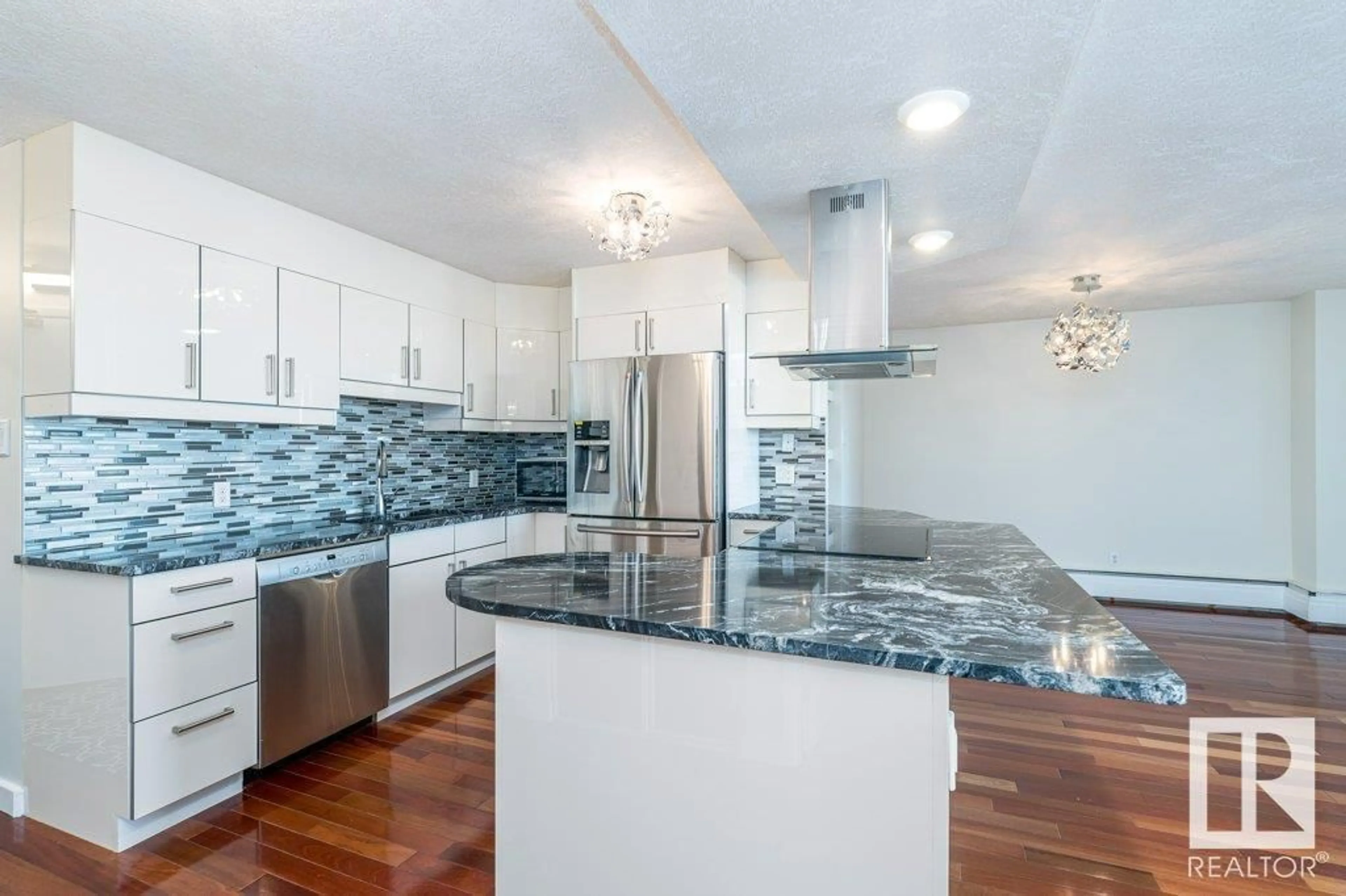 Open concept kitchen, unknown for #1805 10149 SASKATCHEWAN DR NW, Edmonton Alberta T6E6B6