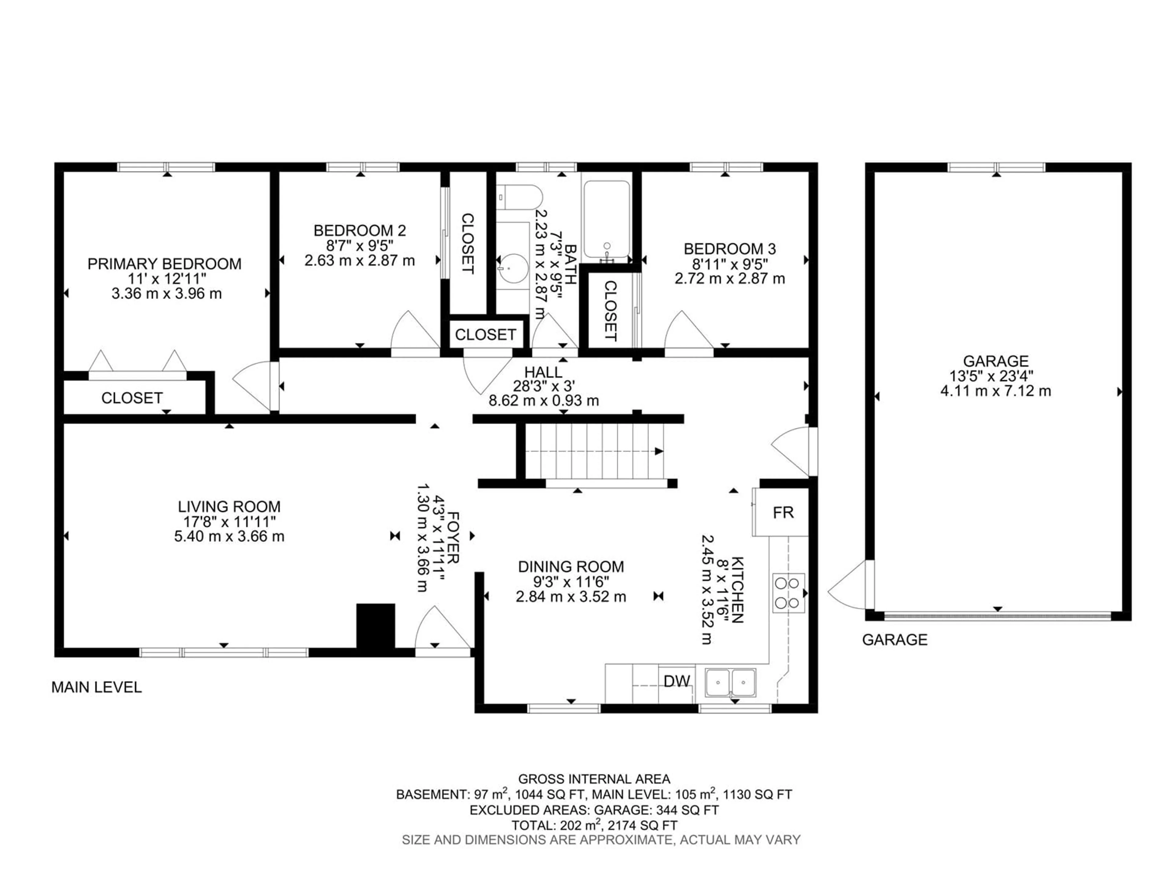 Floor plan for 5132 54 AV, Tofield Alberta T0B4J0