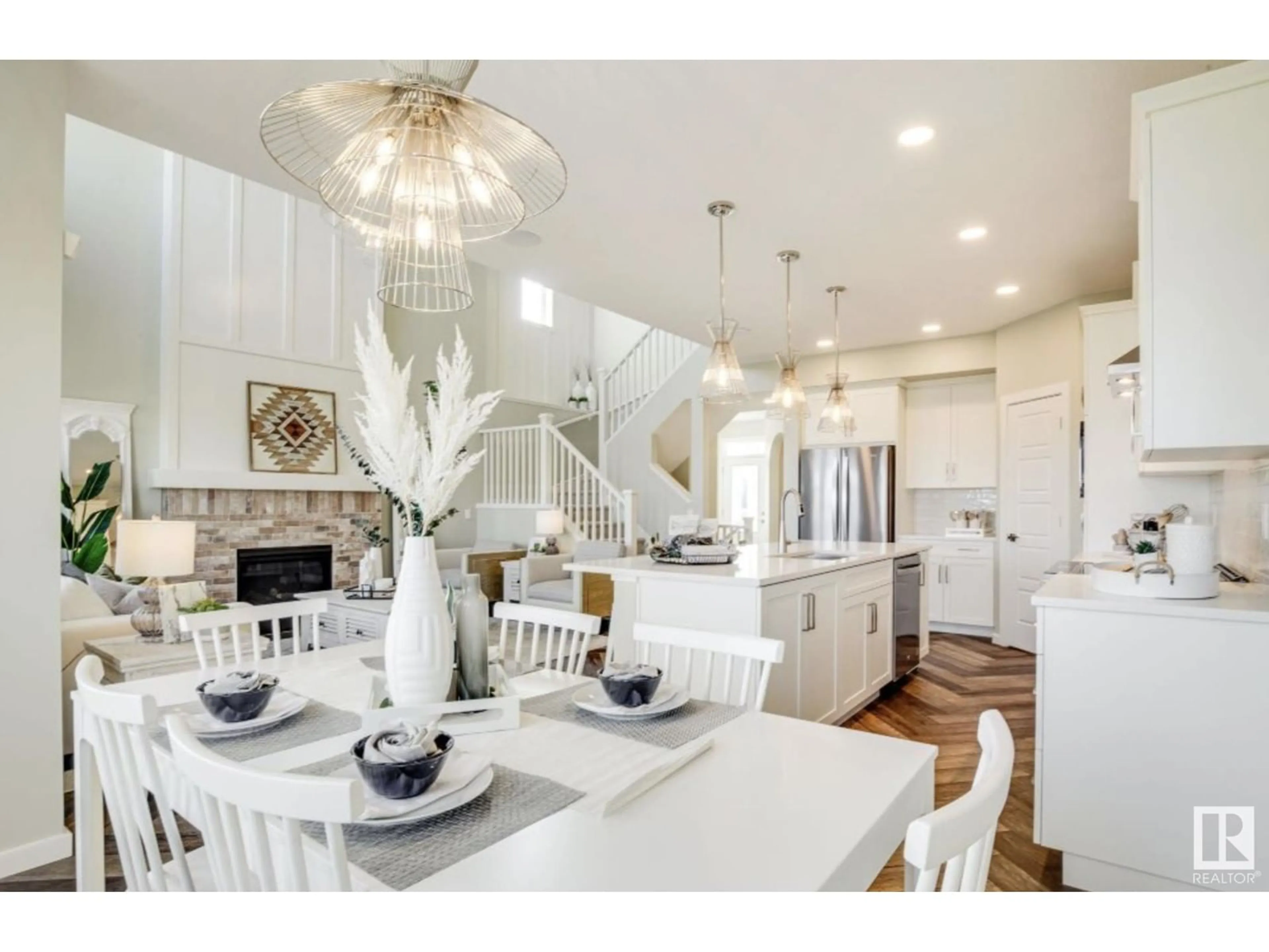 Open concept kitchen, unknown for NW - 2235 194 ST, Edmonton Alberta T6M3B6