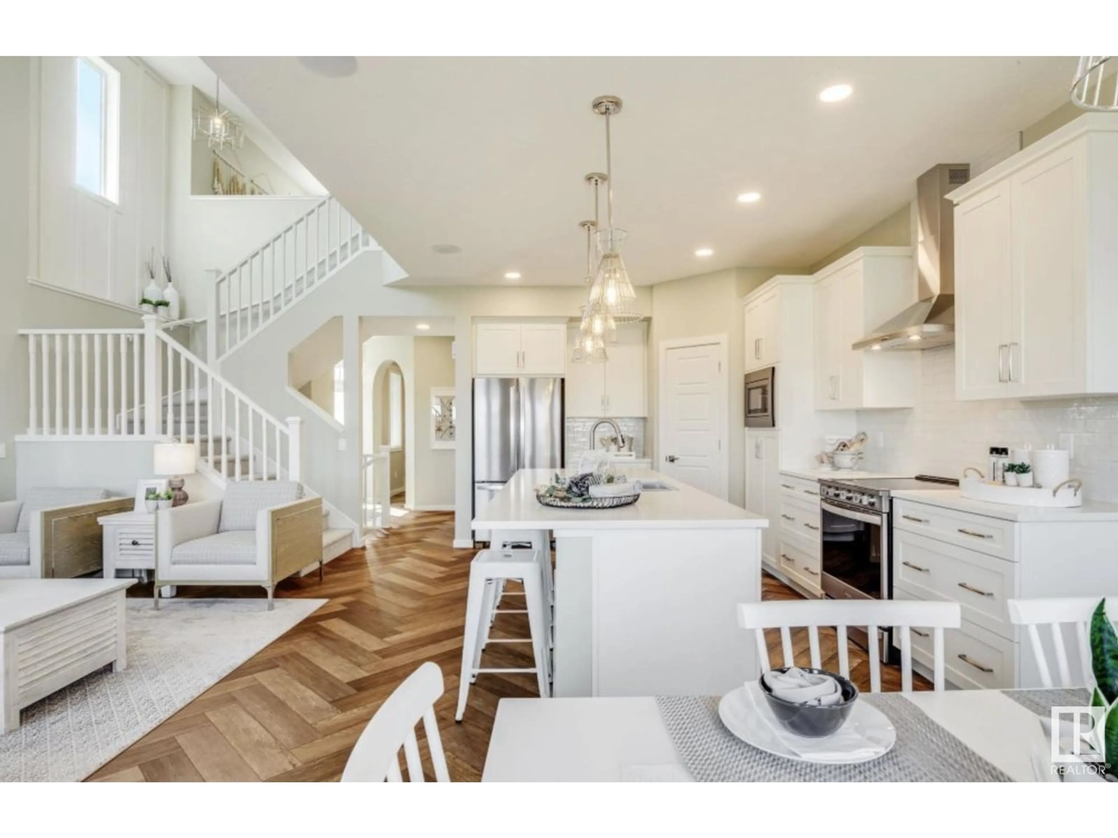 Open concept kitchen, unknown for NW - 2235 194 ST, Edmonton Alberta T6M3B6