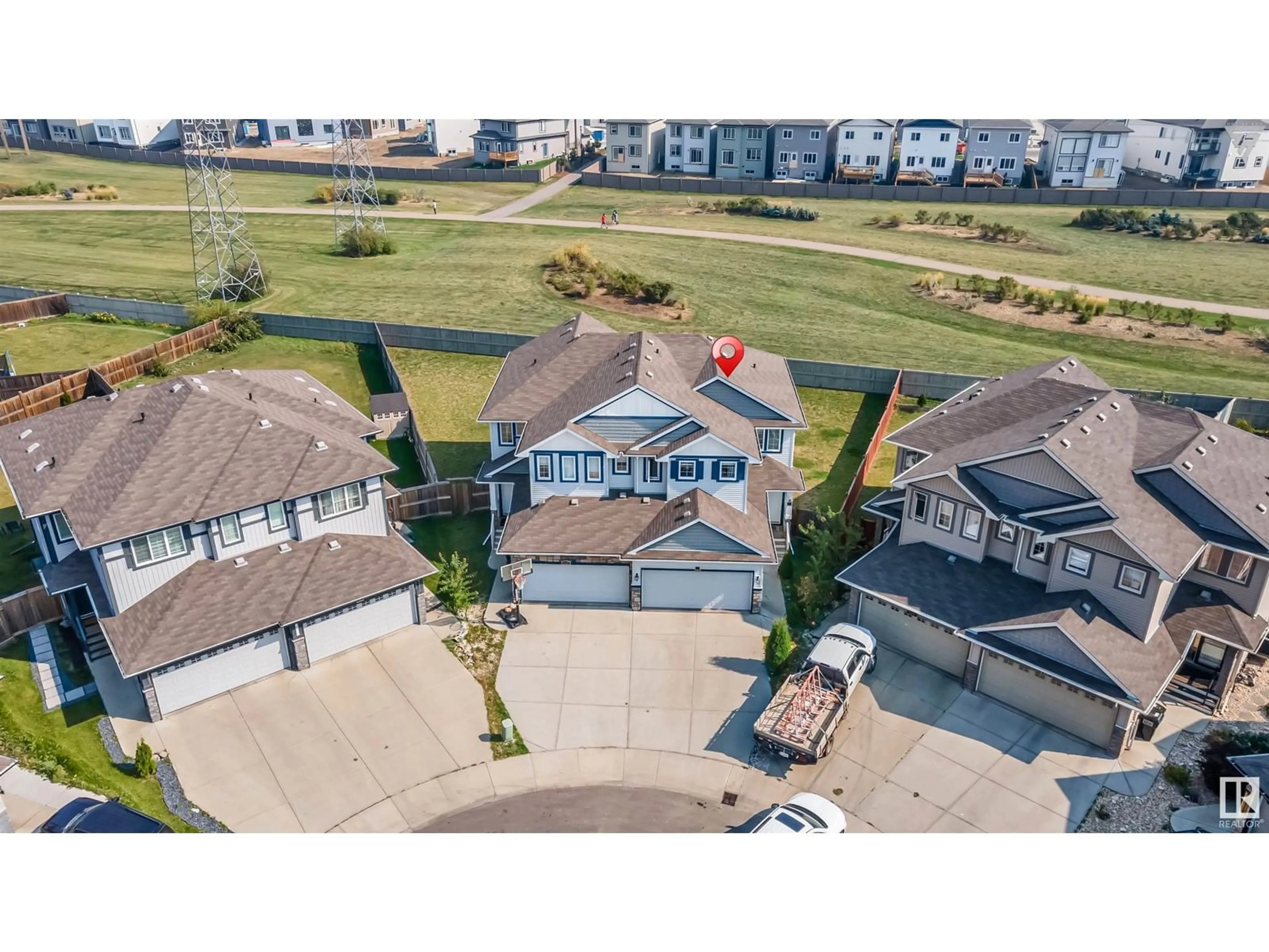 A pic from outside/outdoor area/front of a property/back of a property/a pic from drone, unknown for 2804 16 AV NW, Edmonton Alberta T6T0Z6