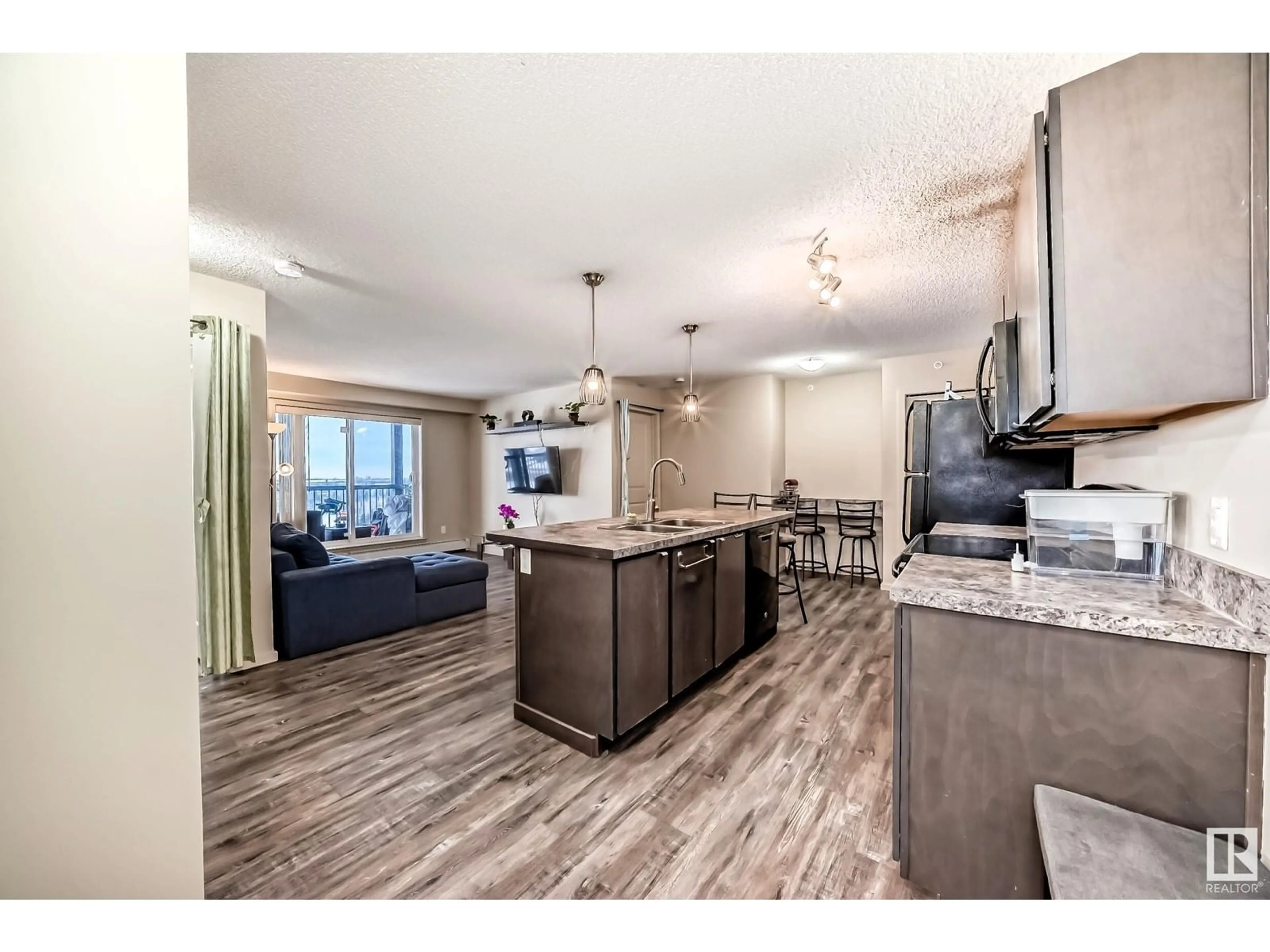 Open concept kitchen, unknown for #461 1196 HYNDMAN RD NW, Edmonton Alberta T5A0P8