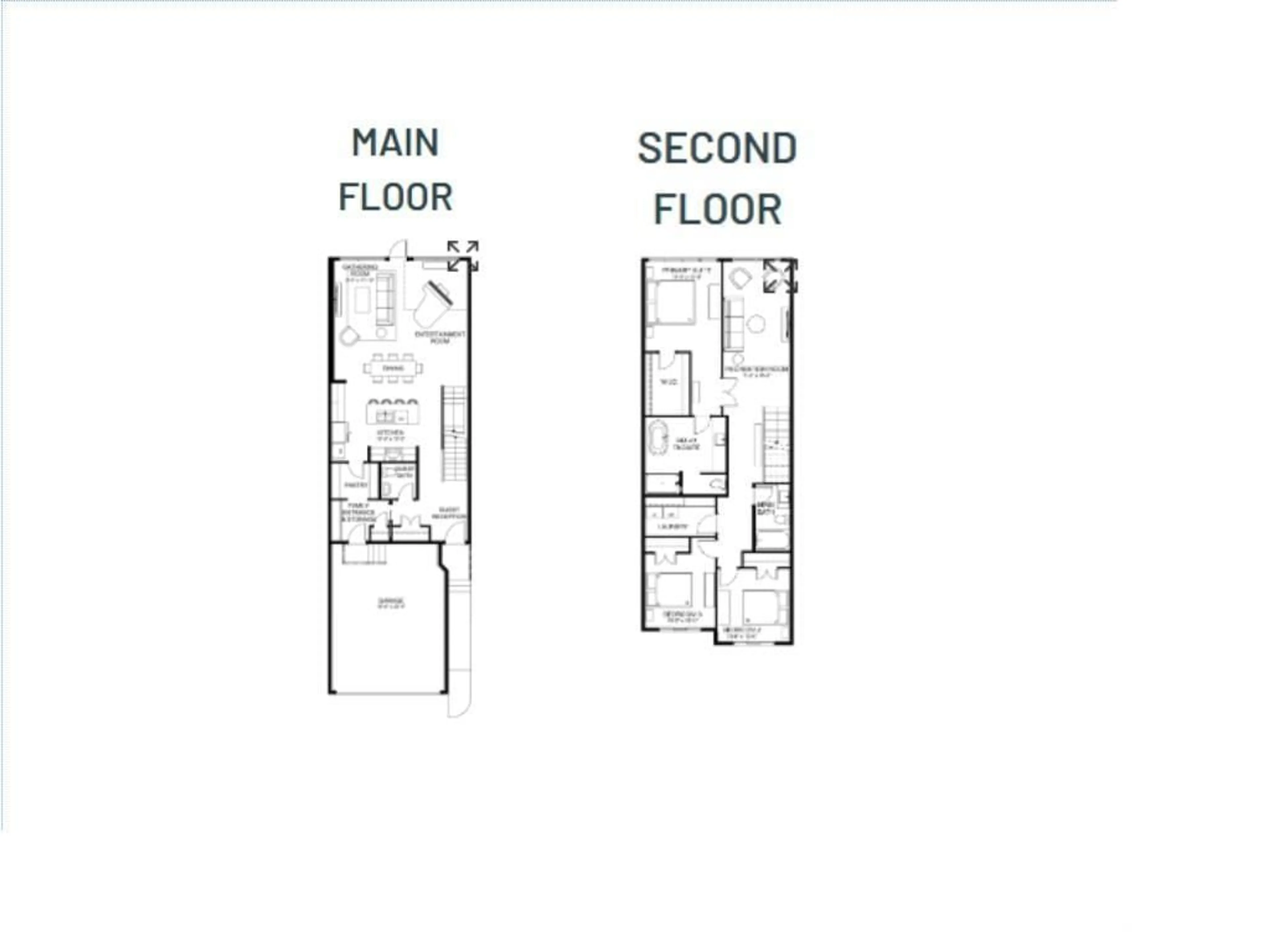 Floor plan for 111 GARNEAU GA, Spruce Grove Alberta T7X0M6