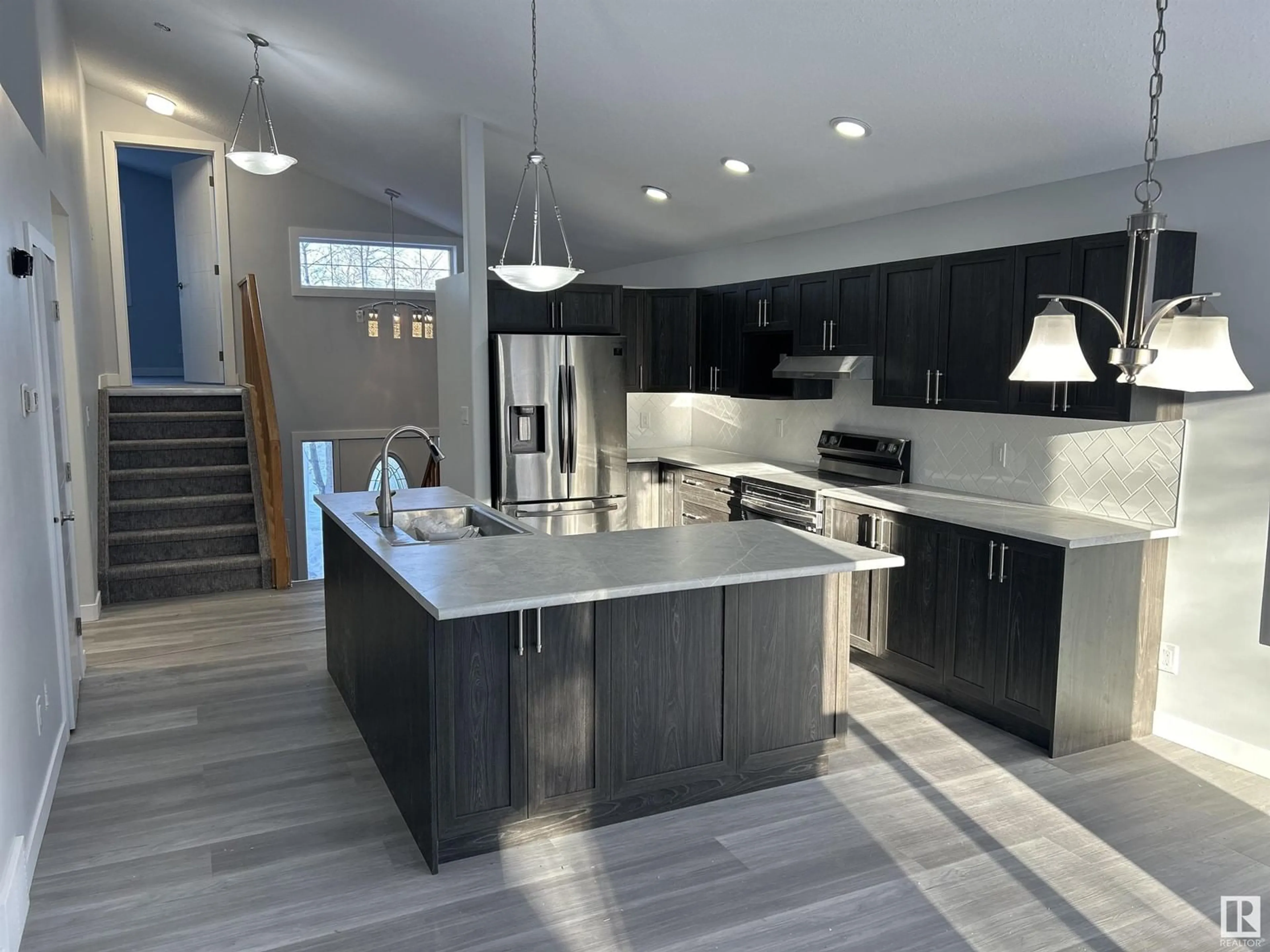 Contemporary kitchen, unknown for 23 CAVELIER CO, Beaumont Alberta T4X1P5