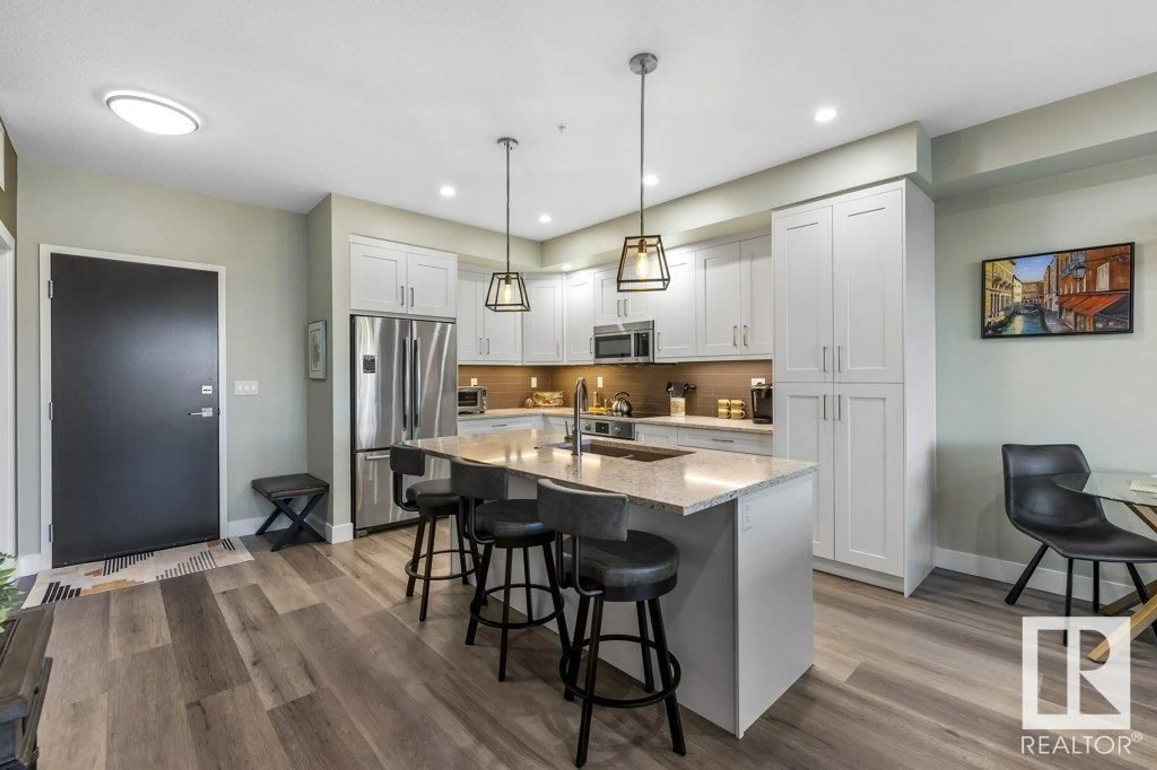 Open concept kitchen, unknown for #728 200 BELLEROSE DR, St. Albert Alberta T8N7P7