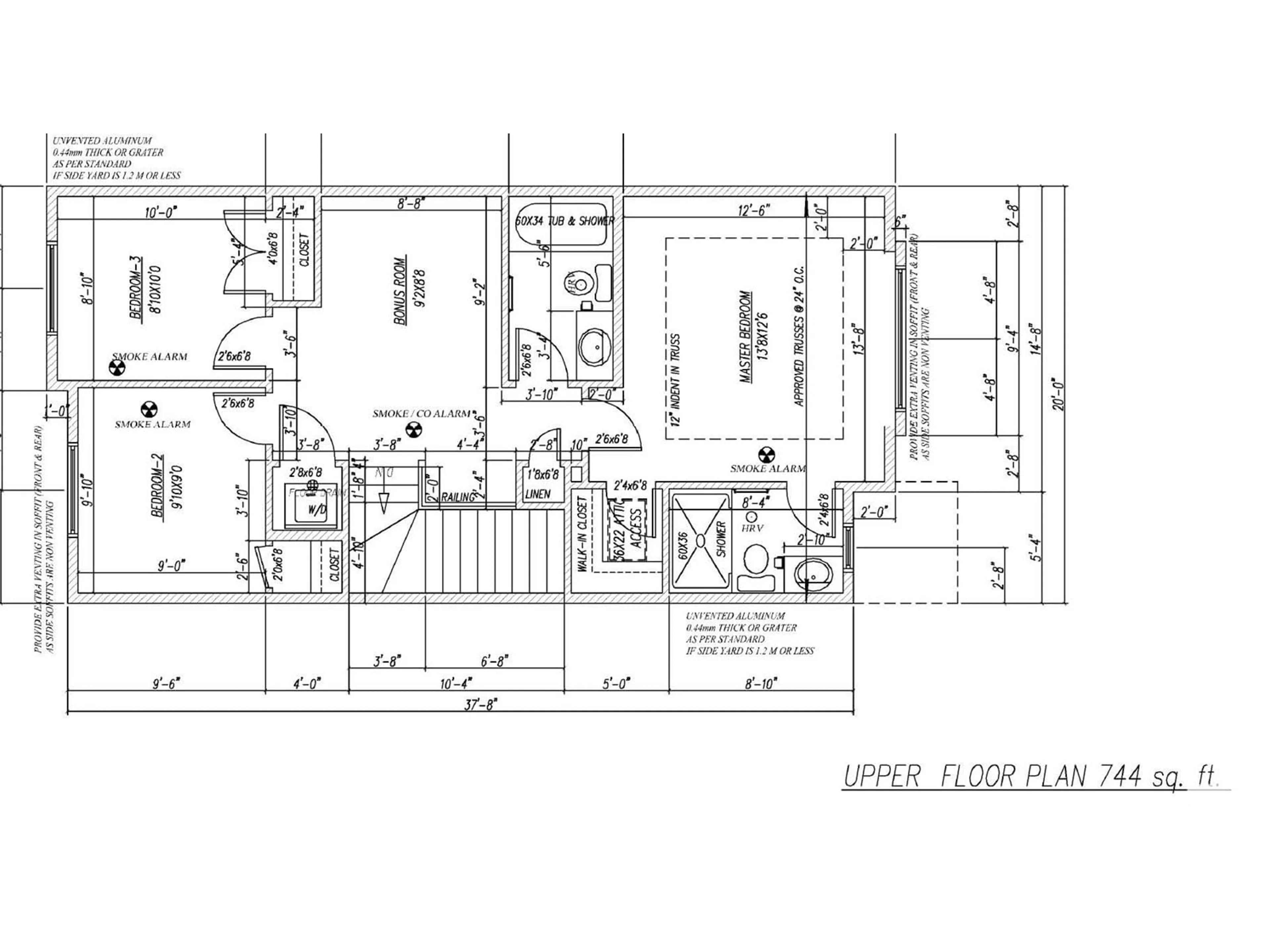 Floor plan for 3236 magpie link NW, Edmonton Alberta T5S0V4