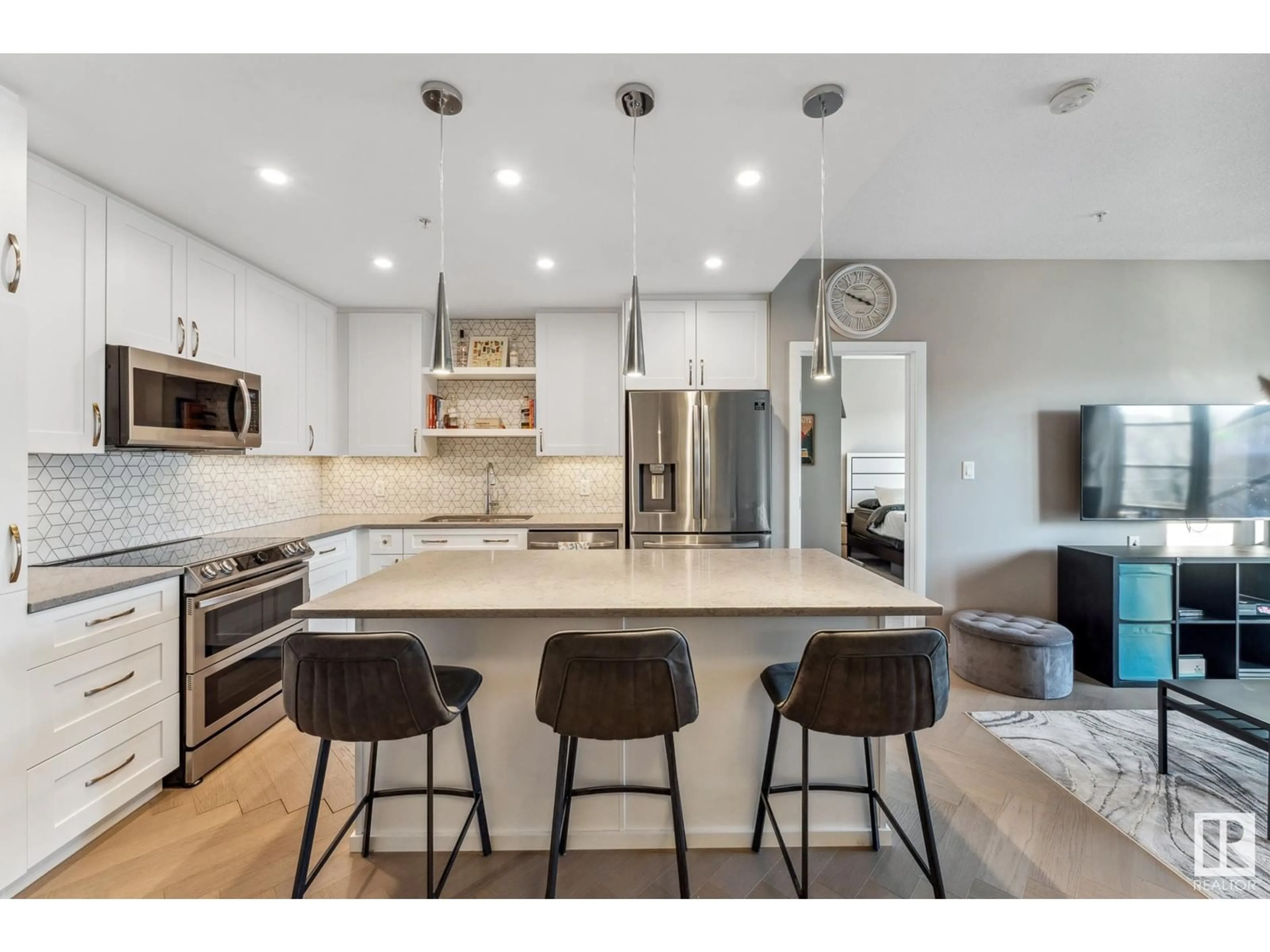 Open concept kitchen, unknown for #224 1154 ADAMSON DR SW, Edmonton Alberta T6W3N5