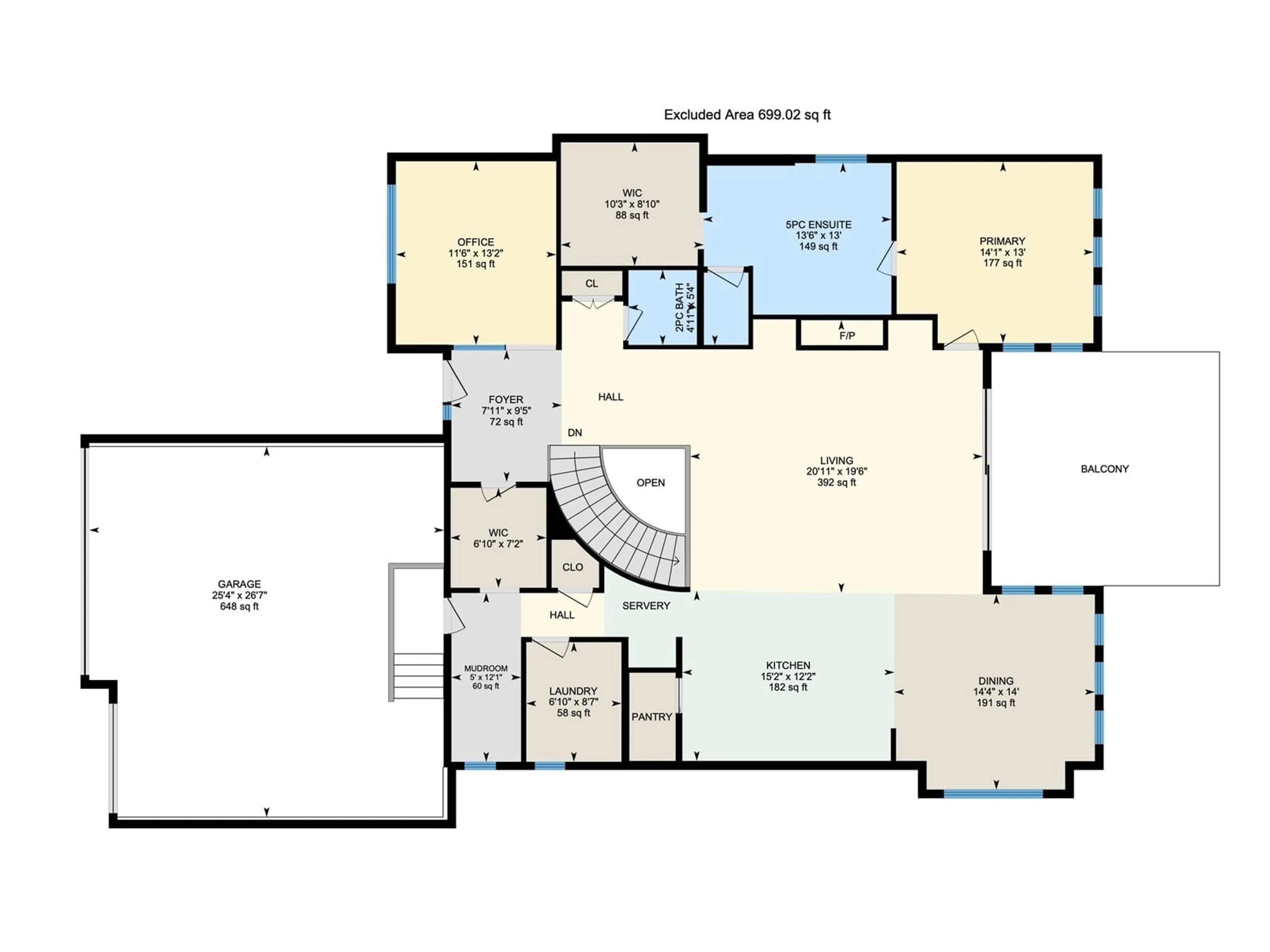 Floor plan for #80 25122 STURGEON RD, Rural Sturgeon County Alberta T8T1S6