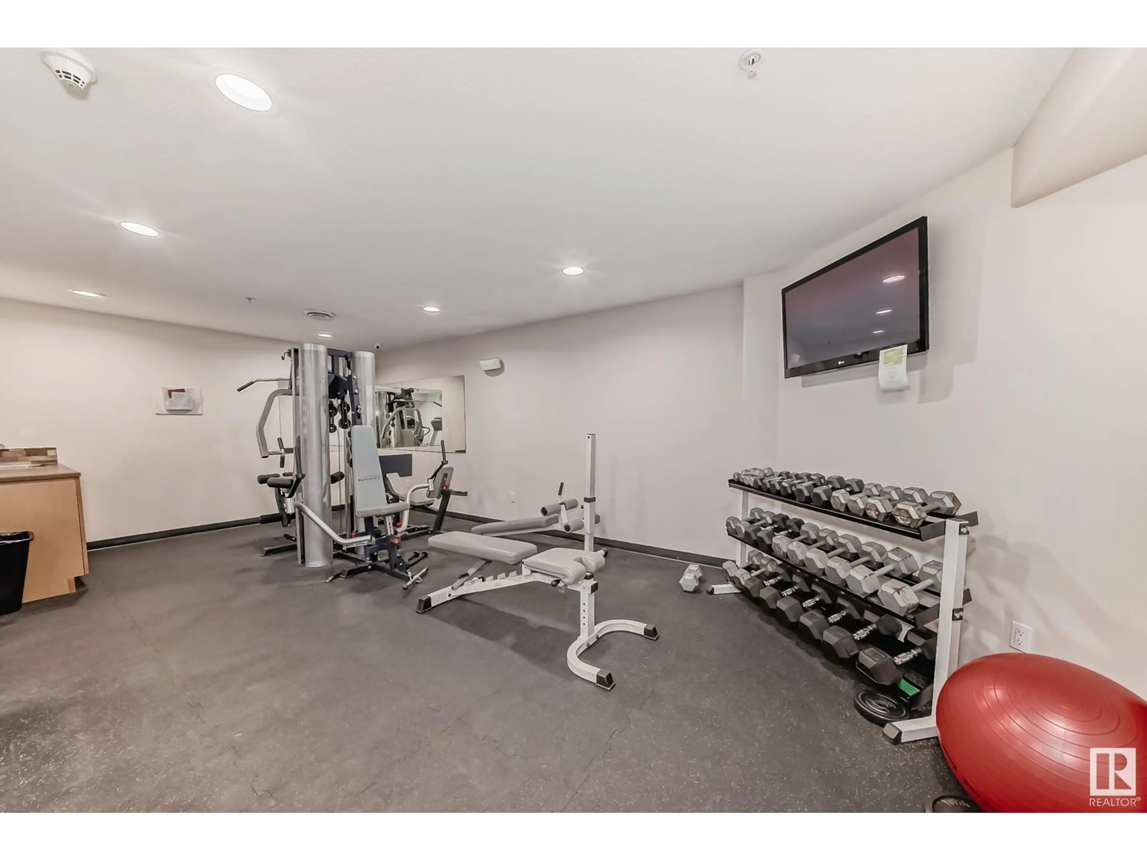 Gym or fitness room for #215 300 PALISADES WY, Sherwood Park Alberta T8H2T9