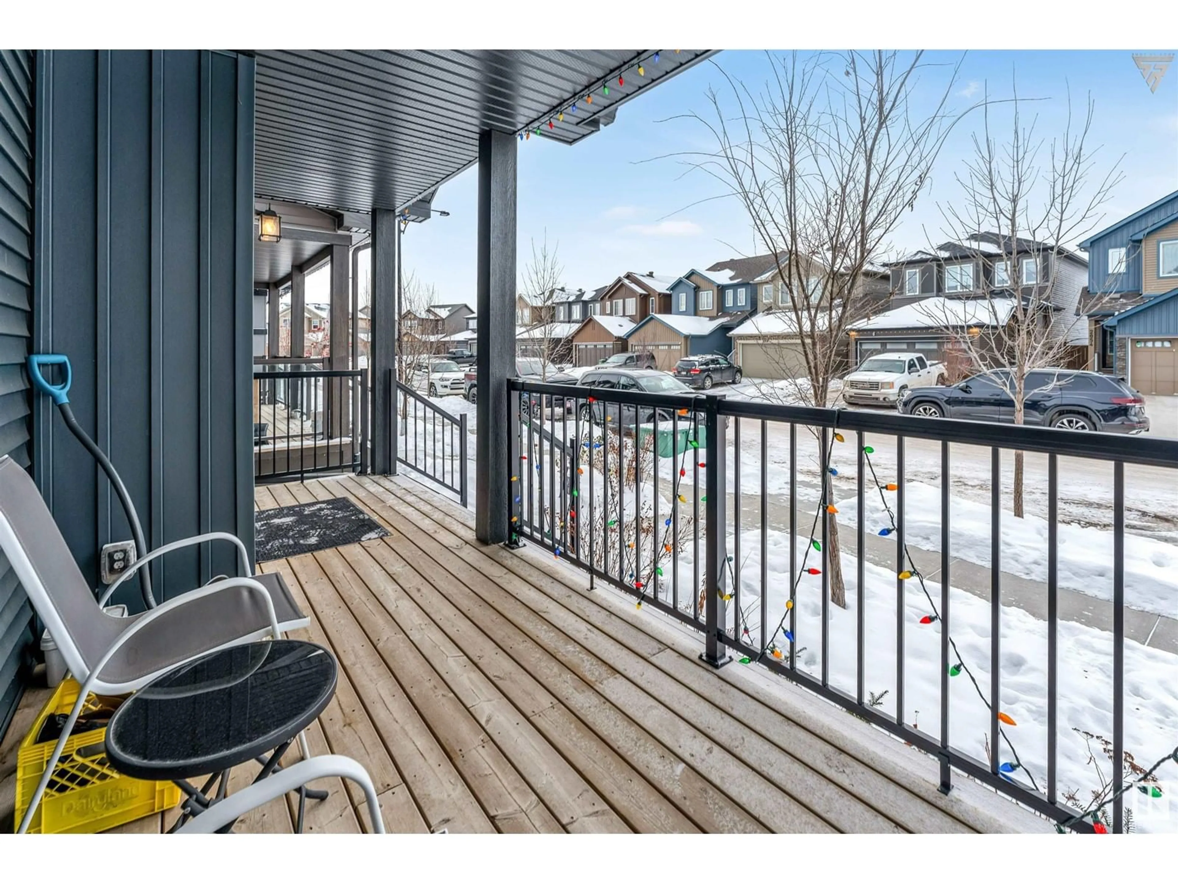 Patio, water/lake/river/ocean view for 2055 GRAYDON HILL CR SW, Edmonton Alberta T6W4C5