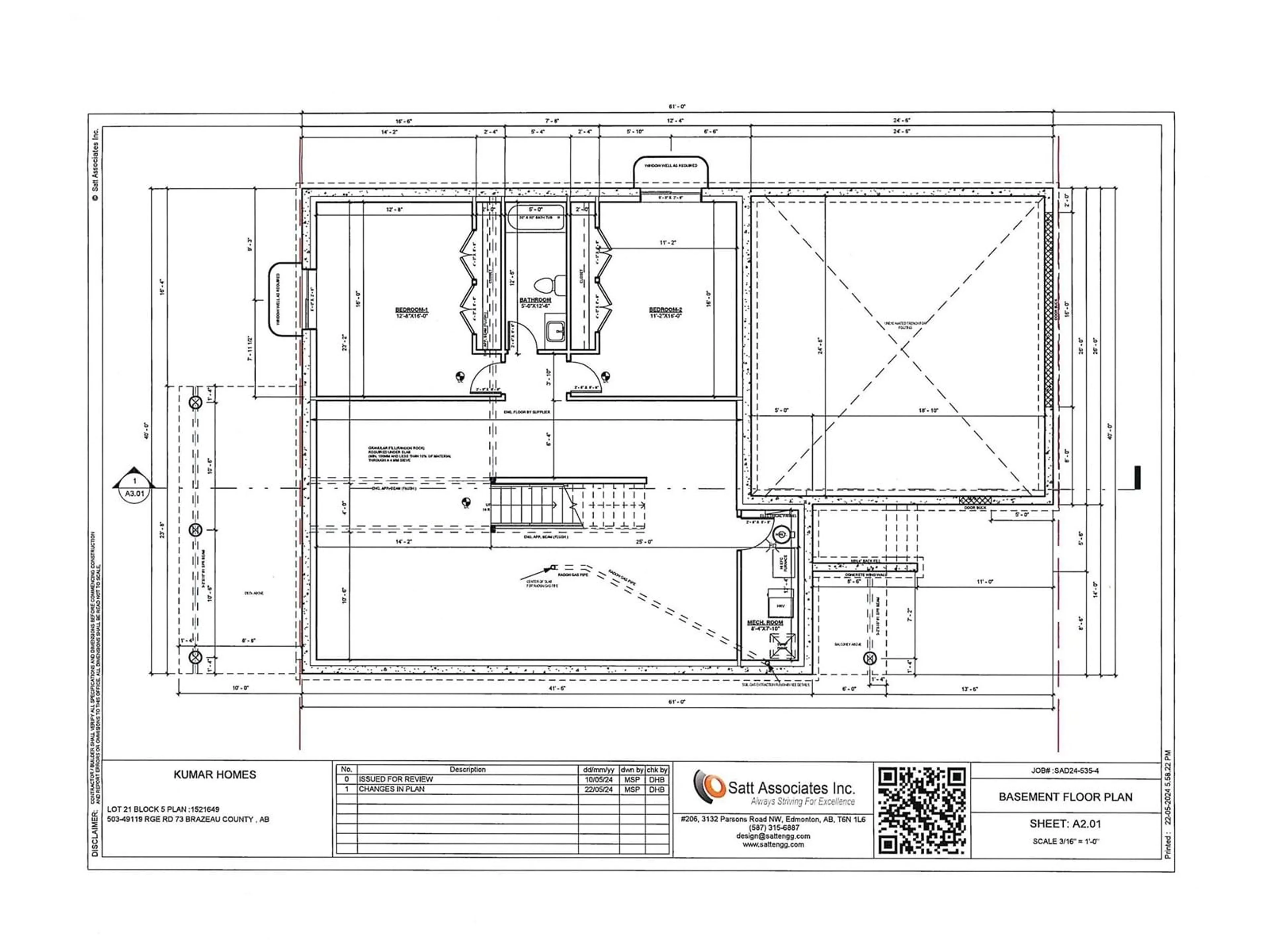 Floor plan for 503-49119 RR 73, Rural Brazeau County Alberta T7A0B9