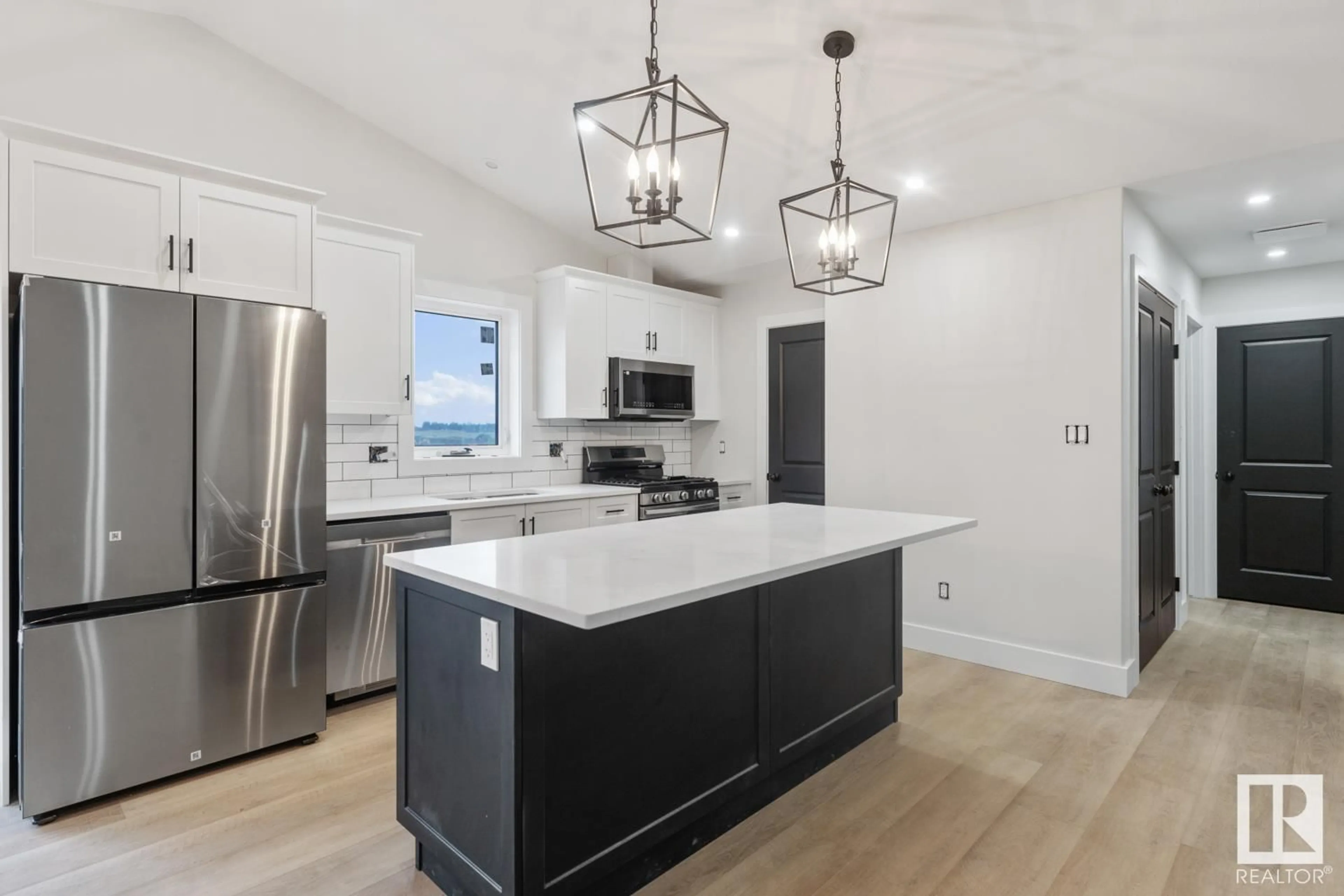 Open concept kitchen, unknown for 811 Schooner DR, Cold Lake Alberta T9M0K7