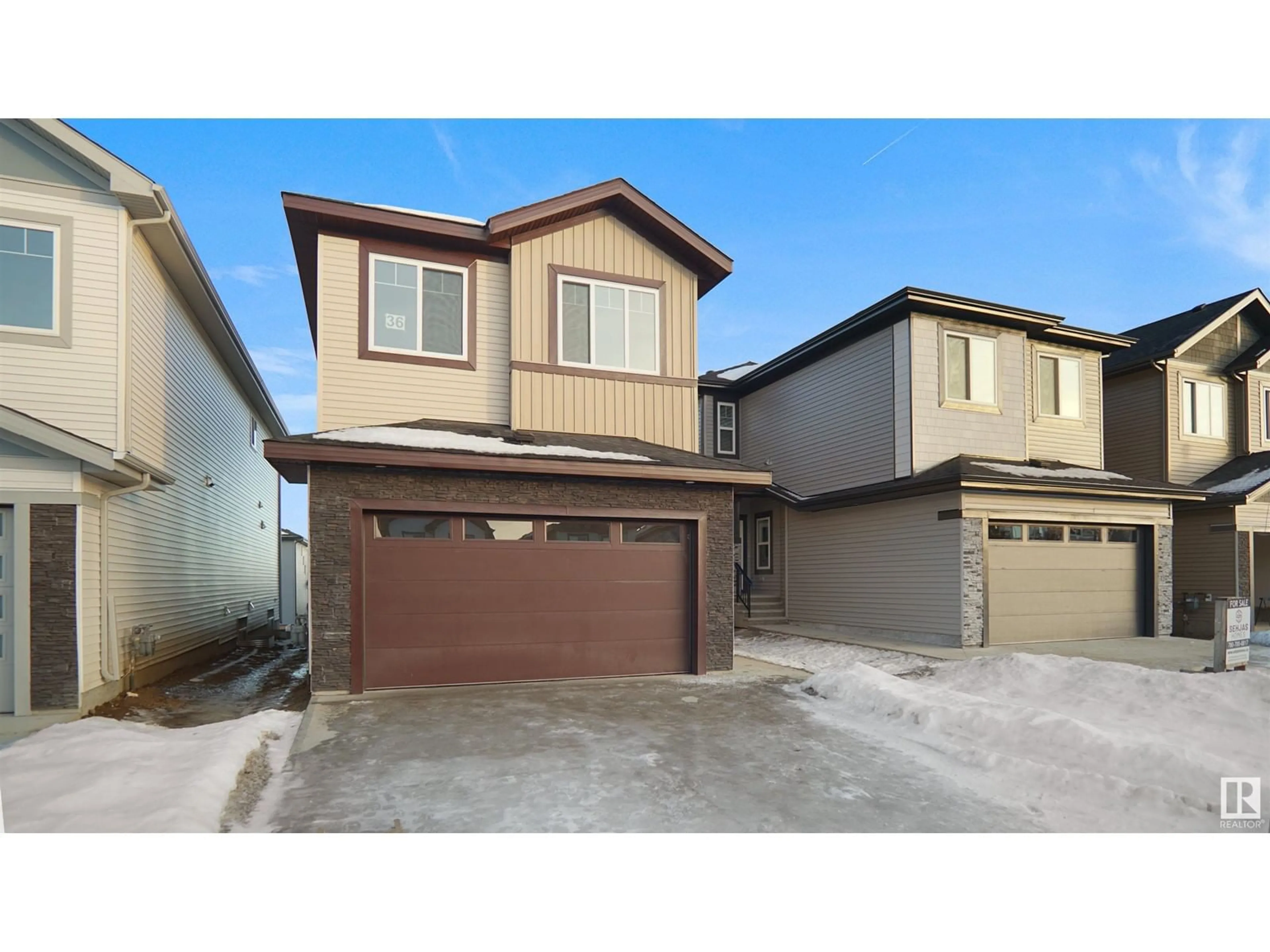 Home with vinyl exterior material, street for 36 ASHBURY CR, Spruce Grove Alberta T7X3C6