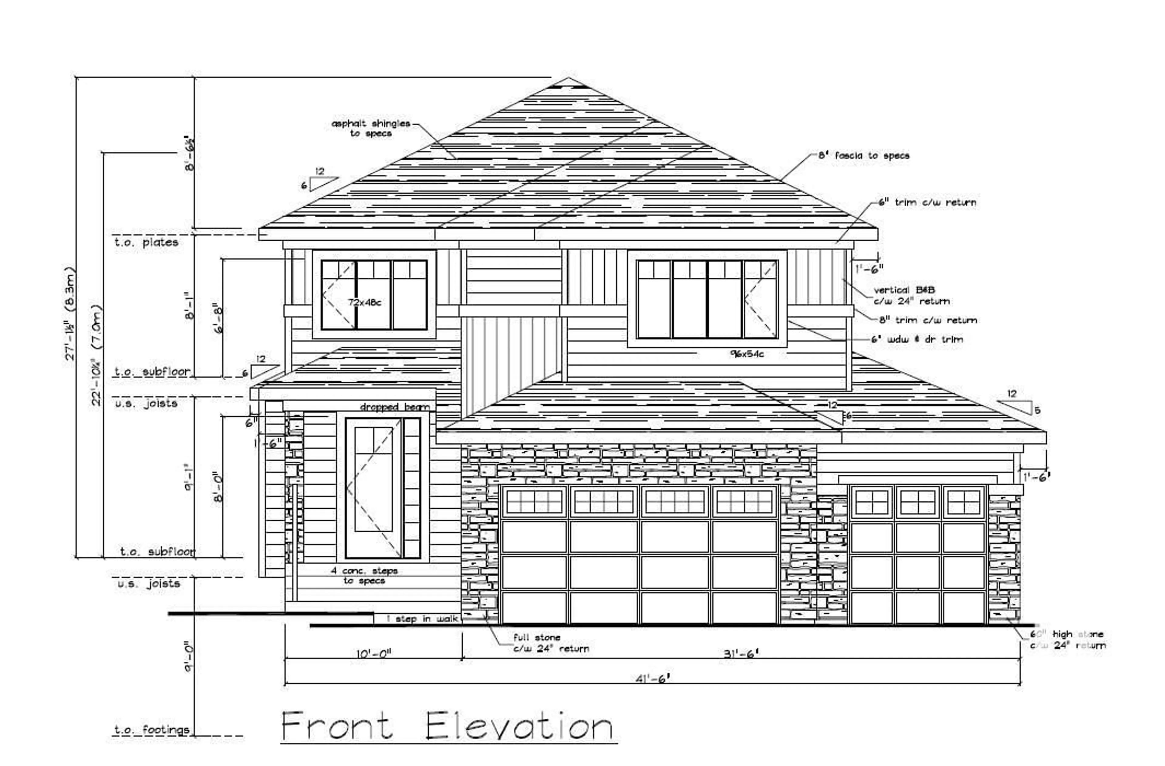 Floor plan for 39 AVONLEA WY, Spruce Grove Alberta T7X0Y3