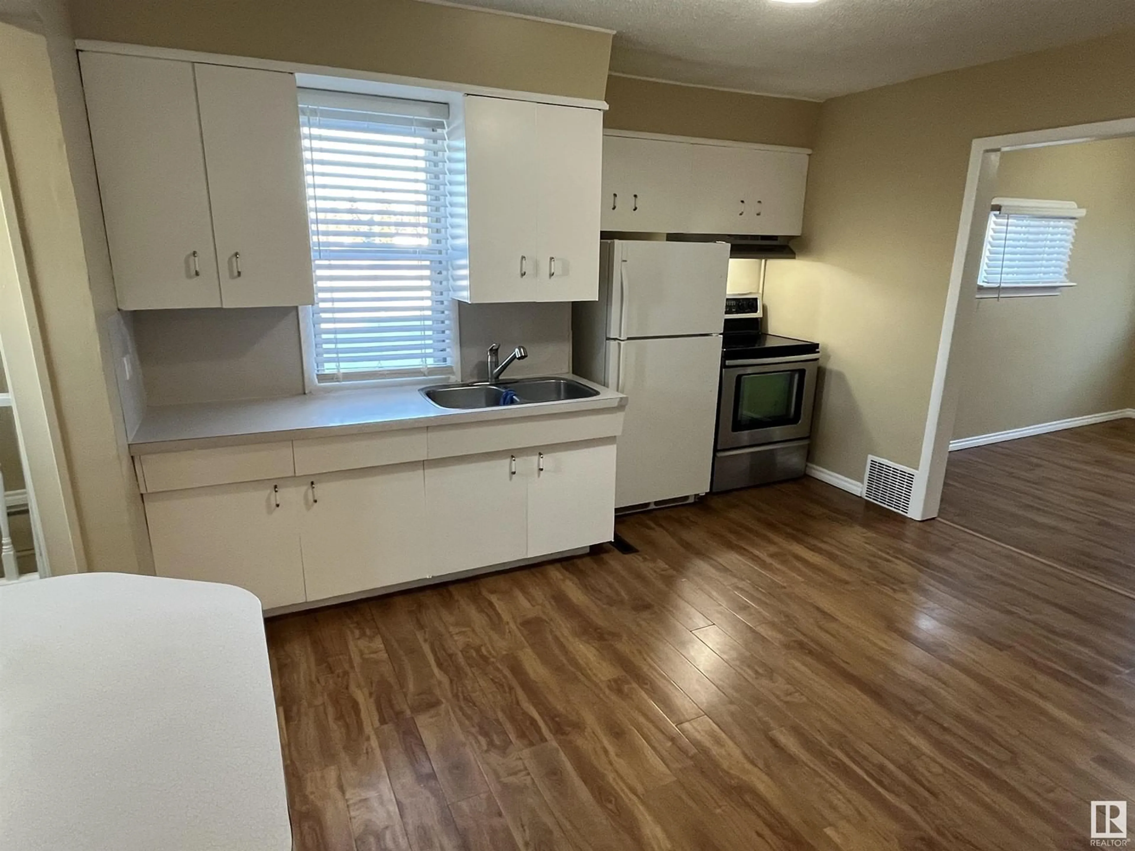 Standard kitchen, wood/laminate floor for 4971 Centre ST, New Sarepta Alberta T0B2M0